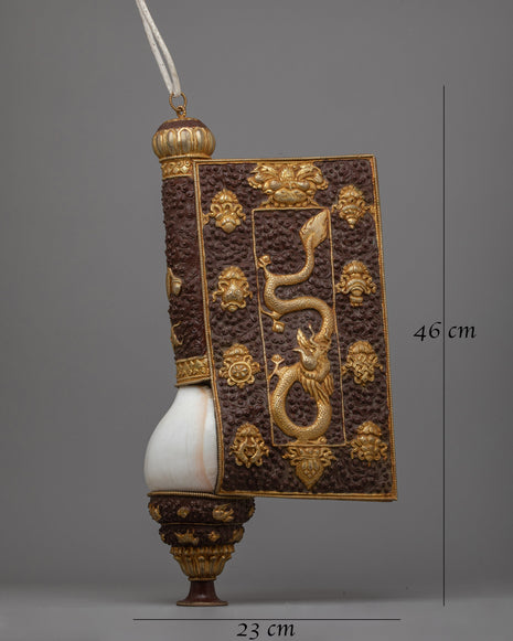 Buddhist Auspicious Sankha | Symbol of Spiritual Purity and Harmony