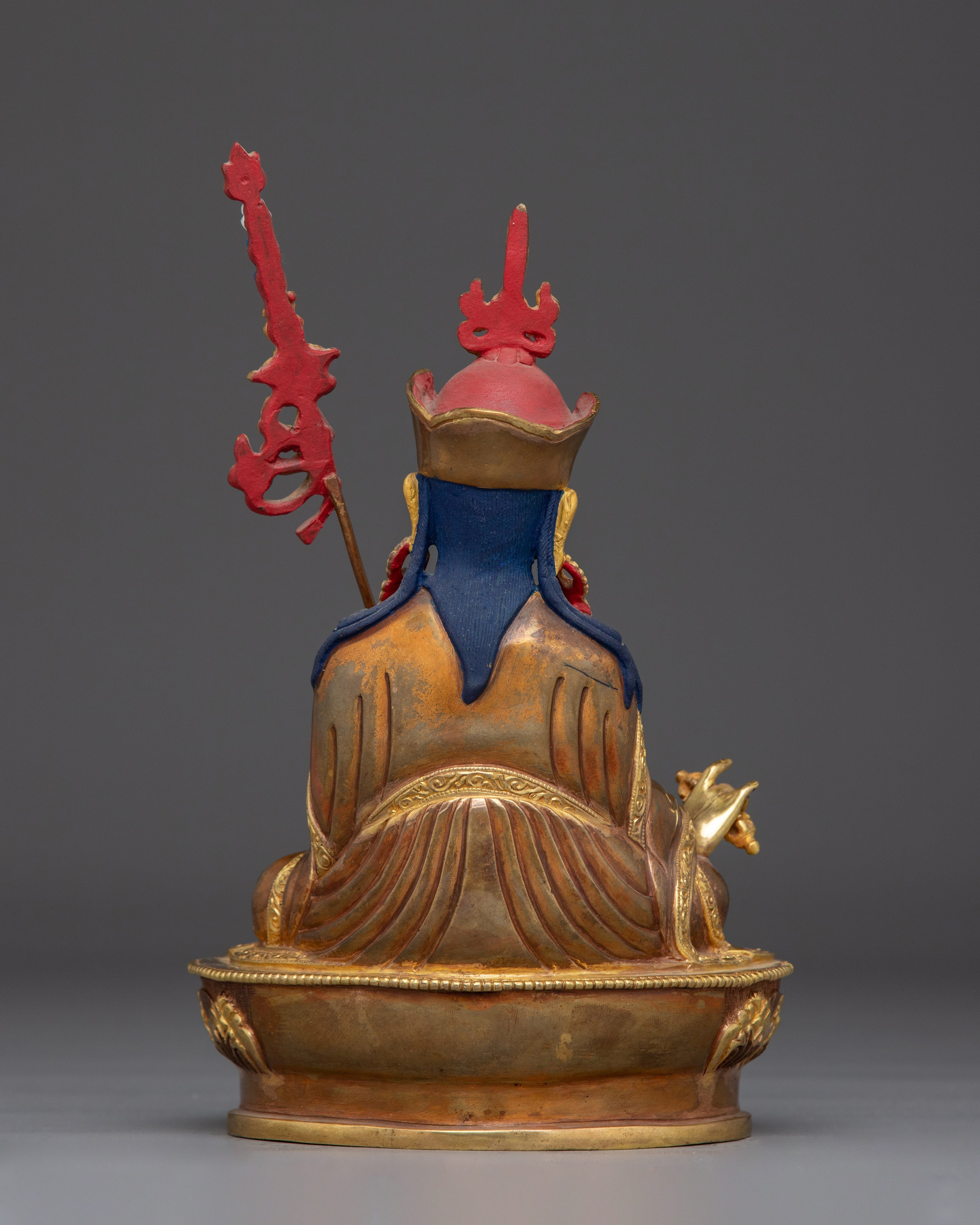 Tibetan Meditating Lord Padmasambhava Statue | Buddha of Spiritual Enlightenment