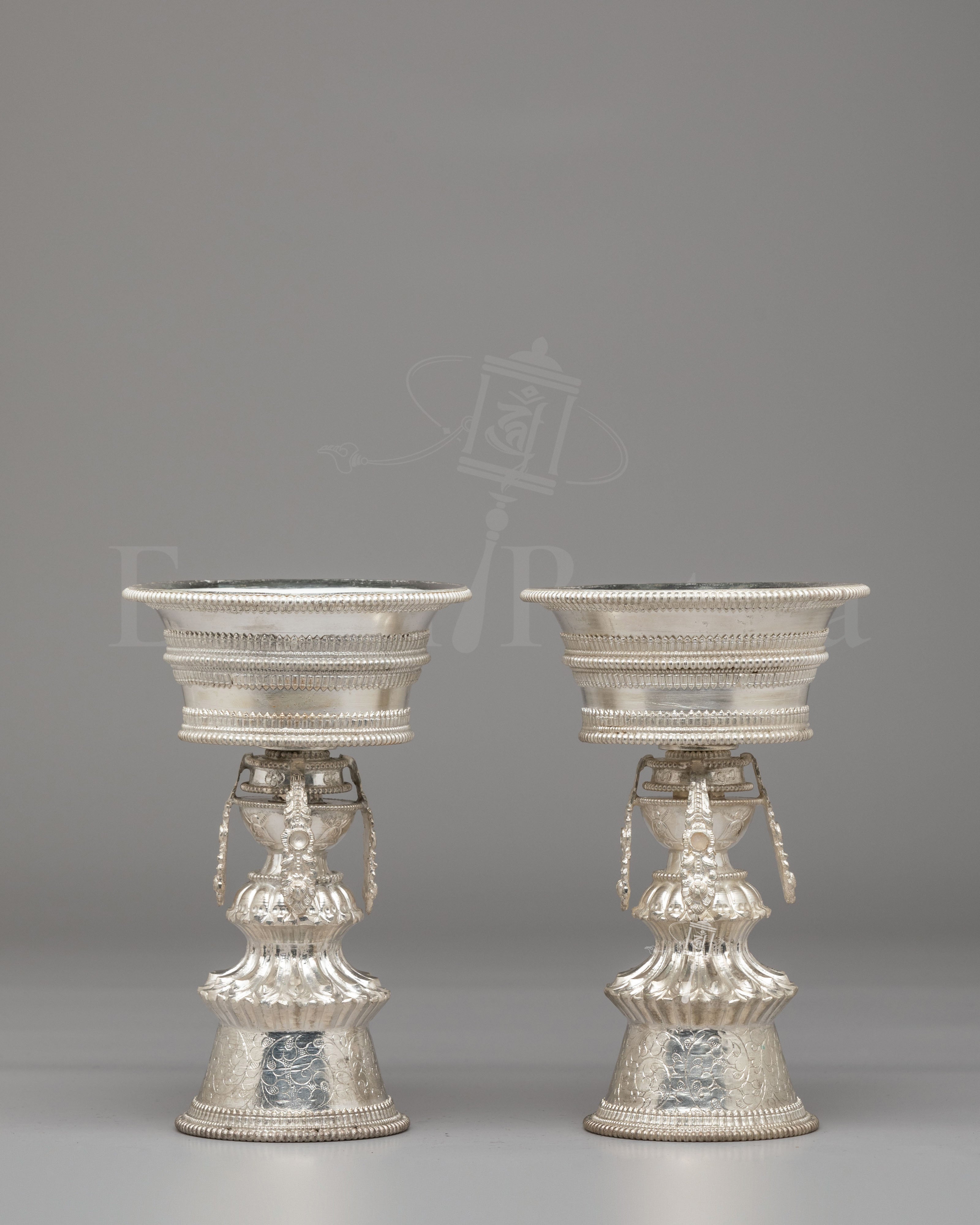 Himalayan Altar Butter Lamp Set