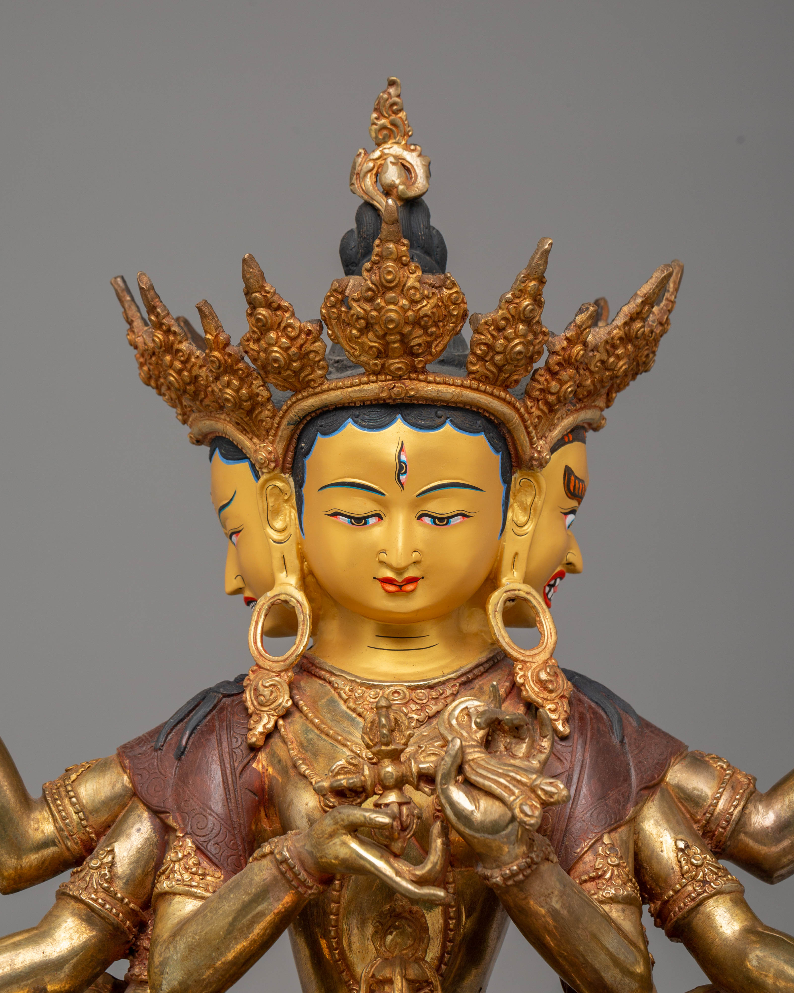Handcrafted Namgyalma Copper Statue | Serene Dakini Figurine