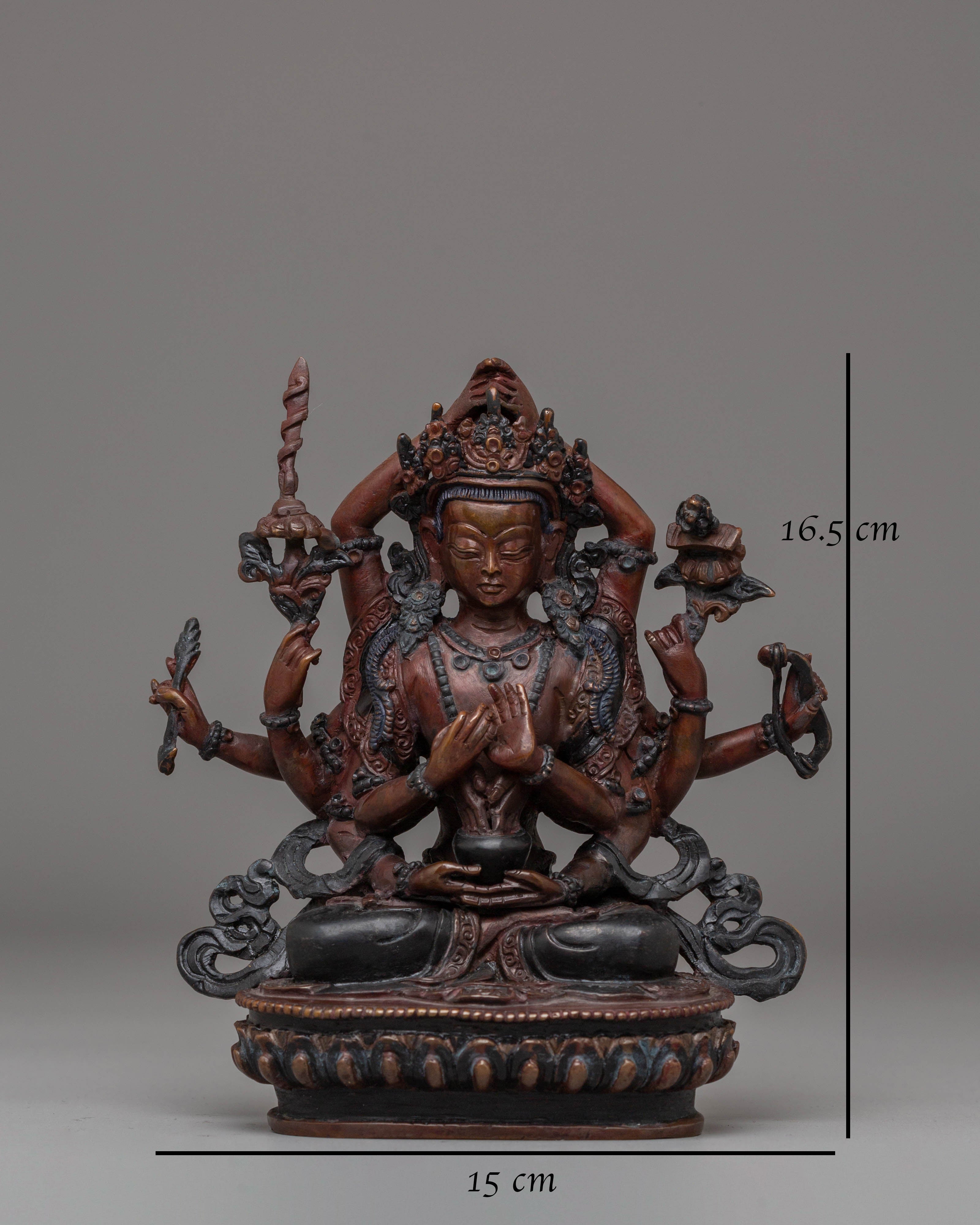 Tibetan Cundi Bodhisattva Sculpture