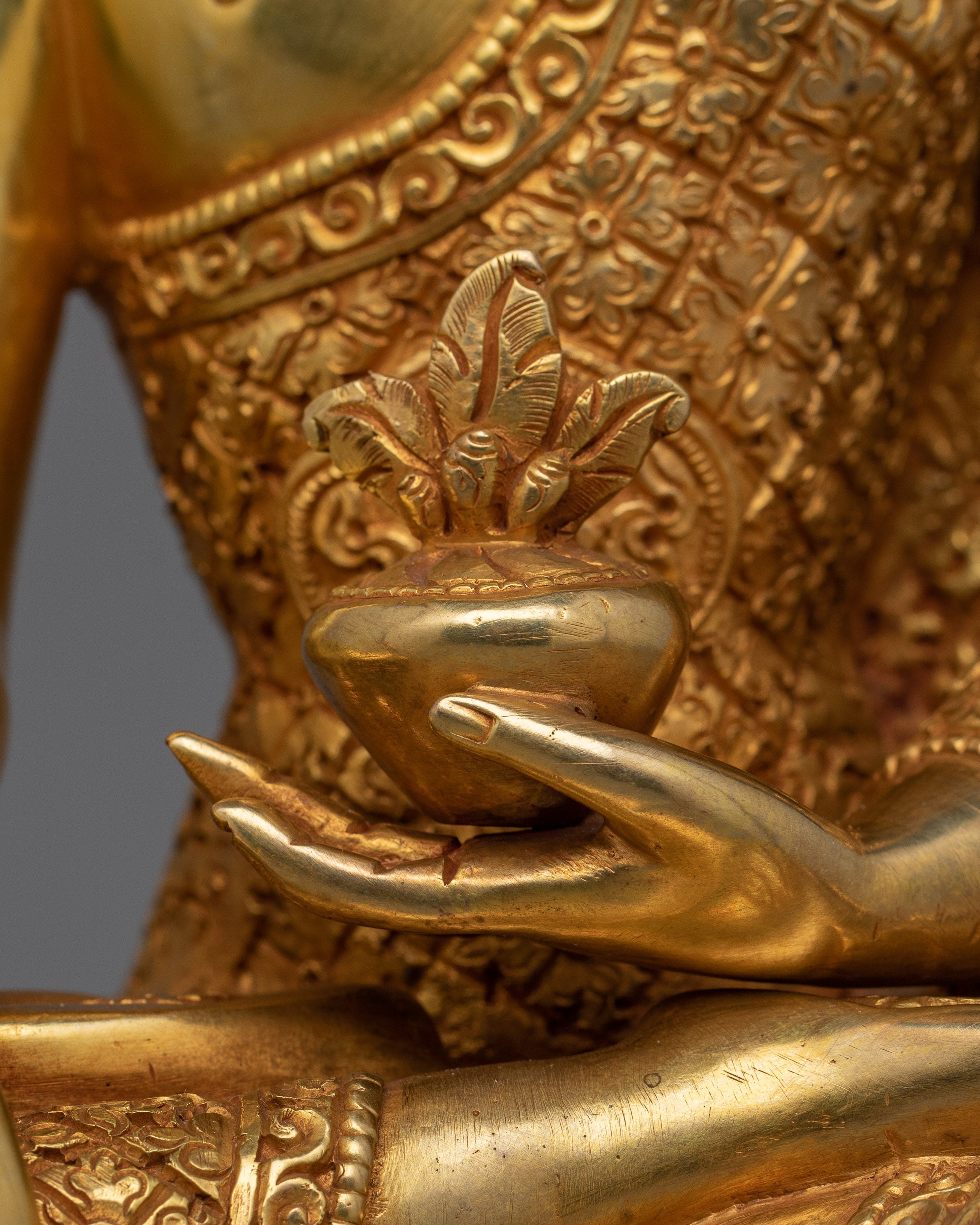 Handcrafted Healing Deity Medicine Buddha | Healer of the Mind and Body