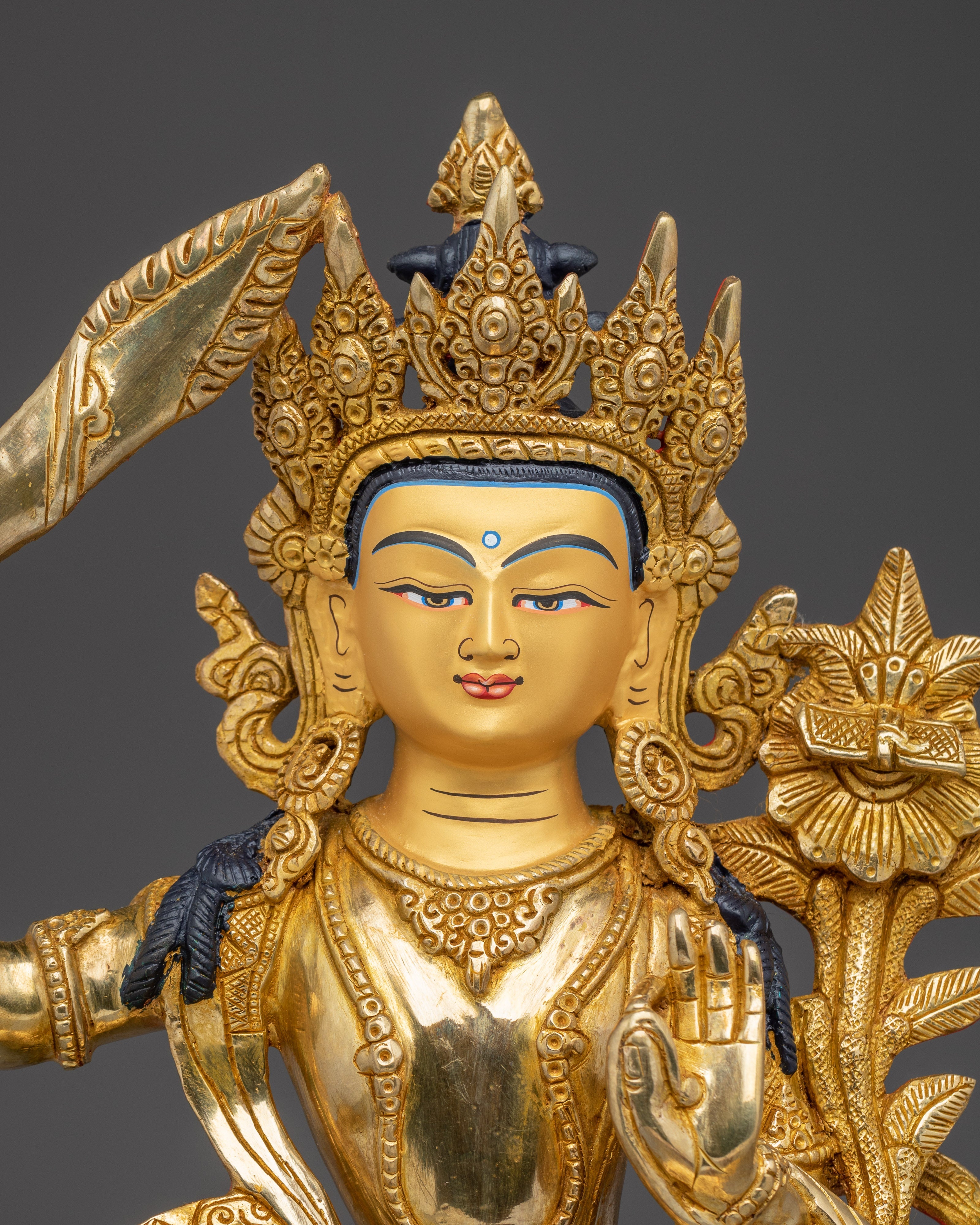 Buddhist Icon Manjushri | Handcrafted Buddhist Art