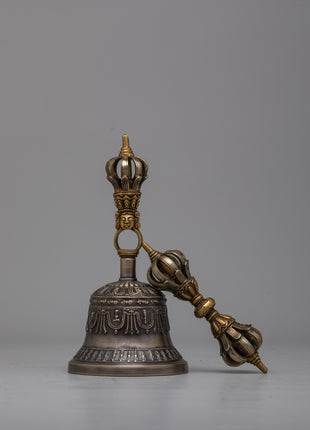 Dharma Wear Bell and Vajra Set | Symbolic Accessories for Spiritual Practice