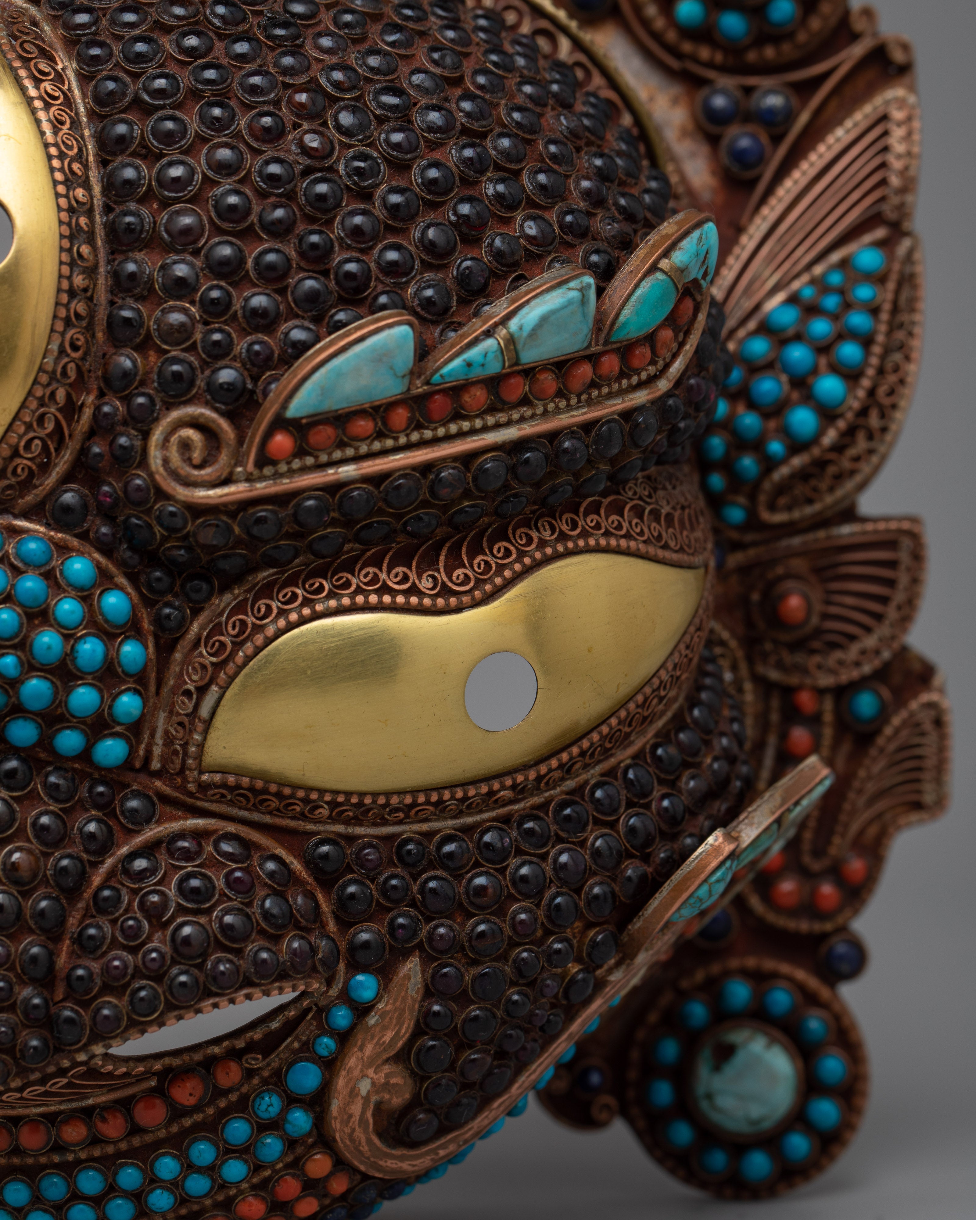 Tibetan Buddhist Mask | A Symbol of Tradition, Ritual, and Spiritual Essence"
