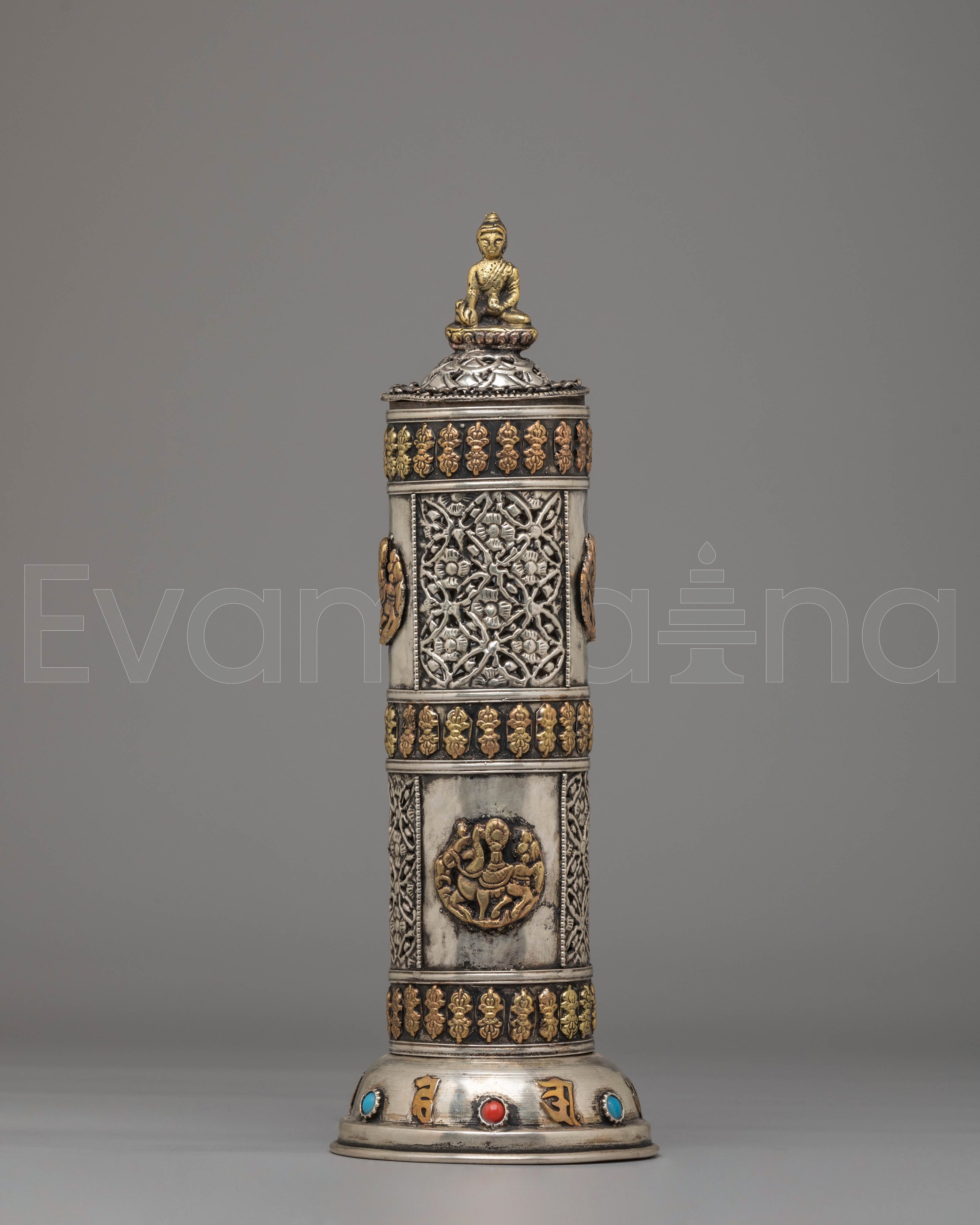 Buddhist Handmade Incense Holder | Tibetan Ritual Offering Bowl