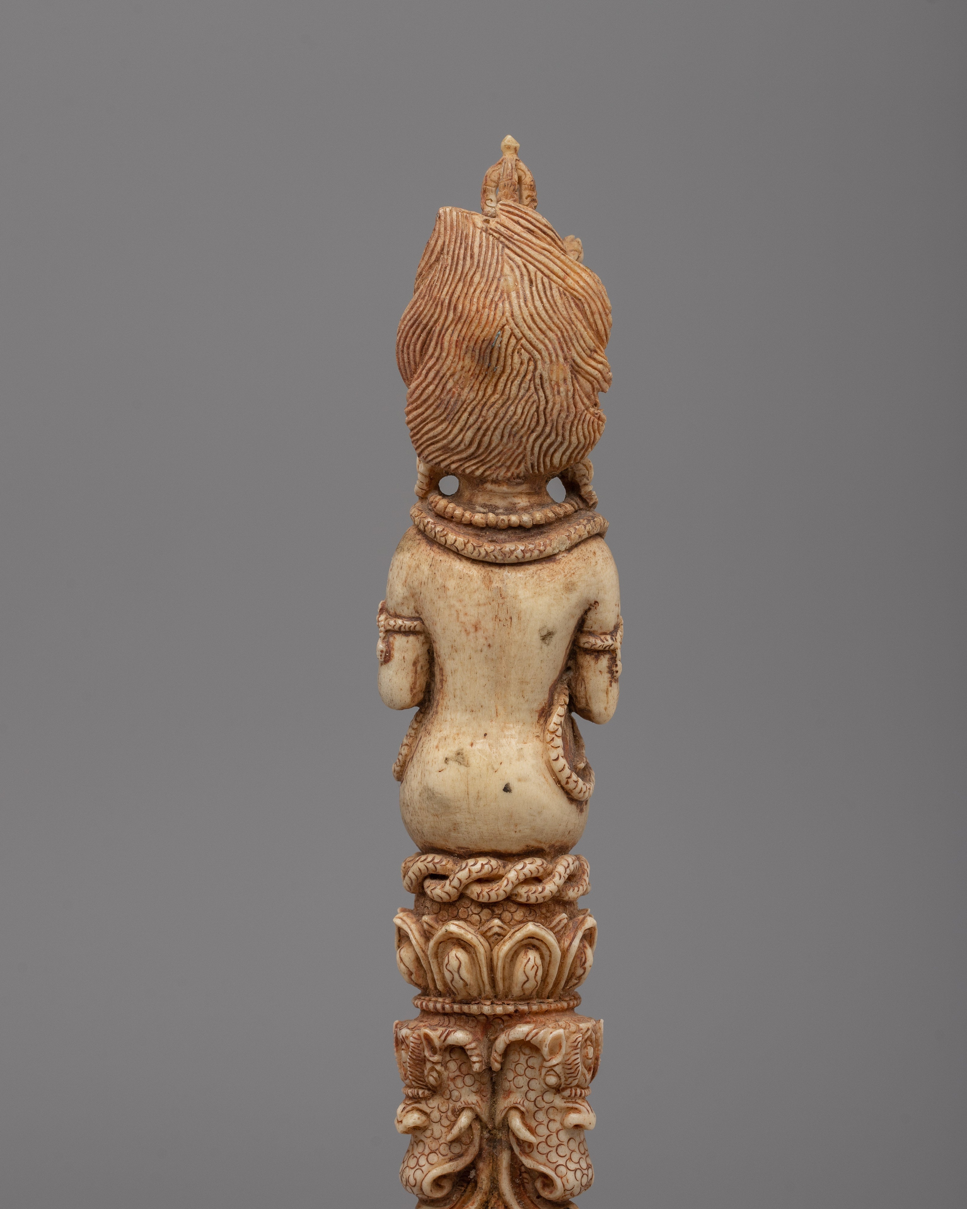 Tibetan Bone Dagger | A Sacred Implement of Ritual and Spiritual Significance