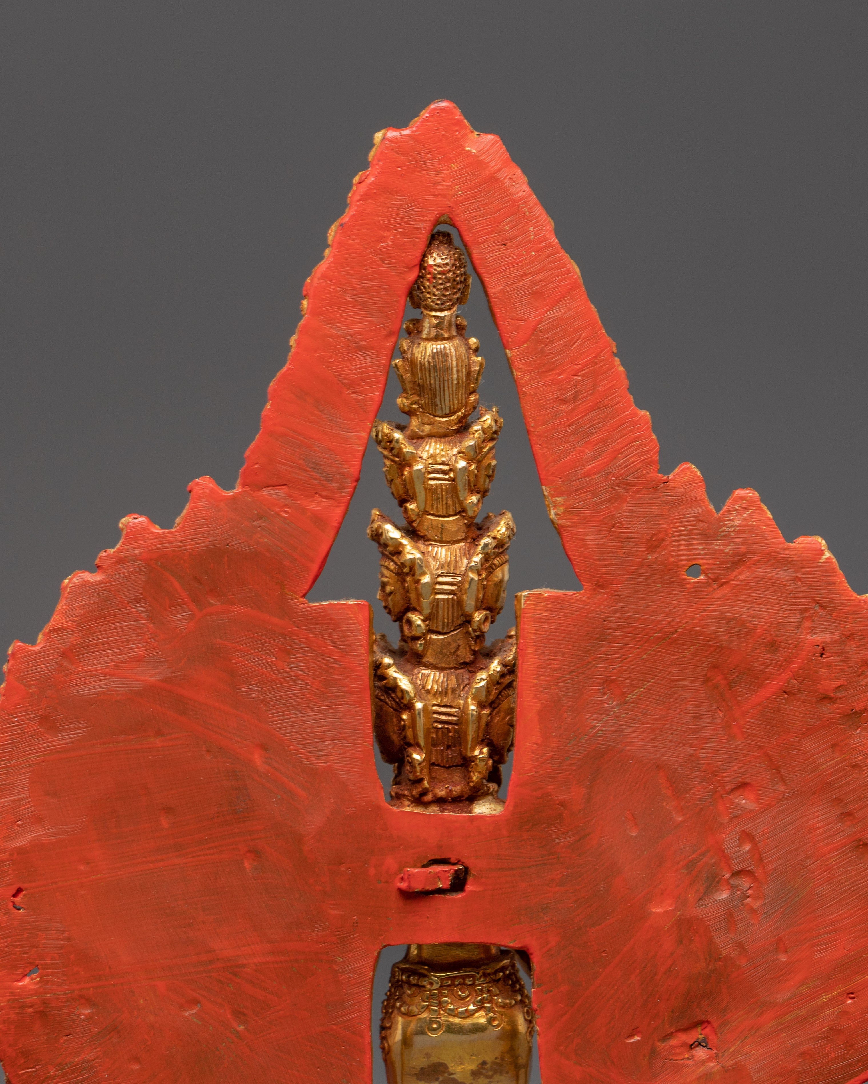 Thousand Armed Chenrezig Copper Statue | Gold Plated Avalokiteshvara