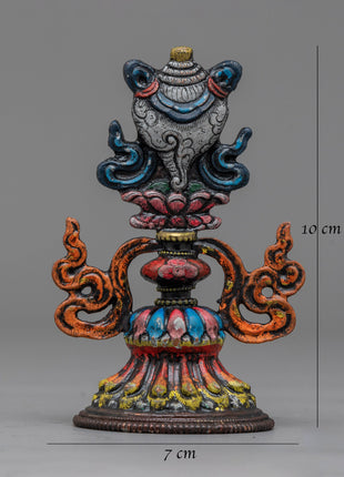 Buddhist Eight Auspicious Symbols | Crafted in Copper, Embodying Spiritual Fortune and Blessings