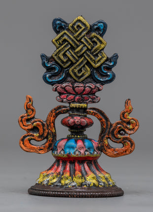 Buddhist Eight Auspicious Symbols | Crafted in Copper, Embodying Spiritual Fortune and Blessings