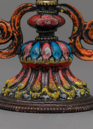 Buddhist Eight Auspicious Symbols | Crafted in Copper, Embodying Spiritual Fortune and Blessings