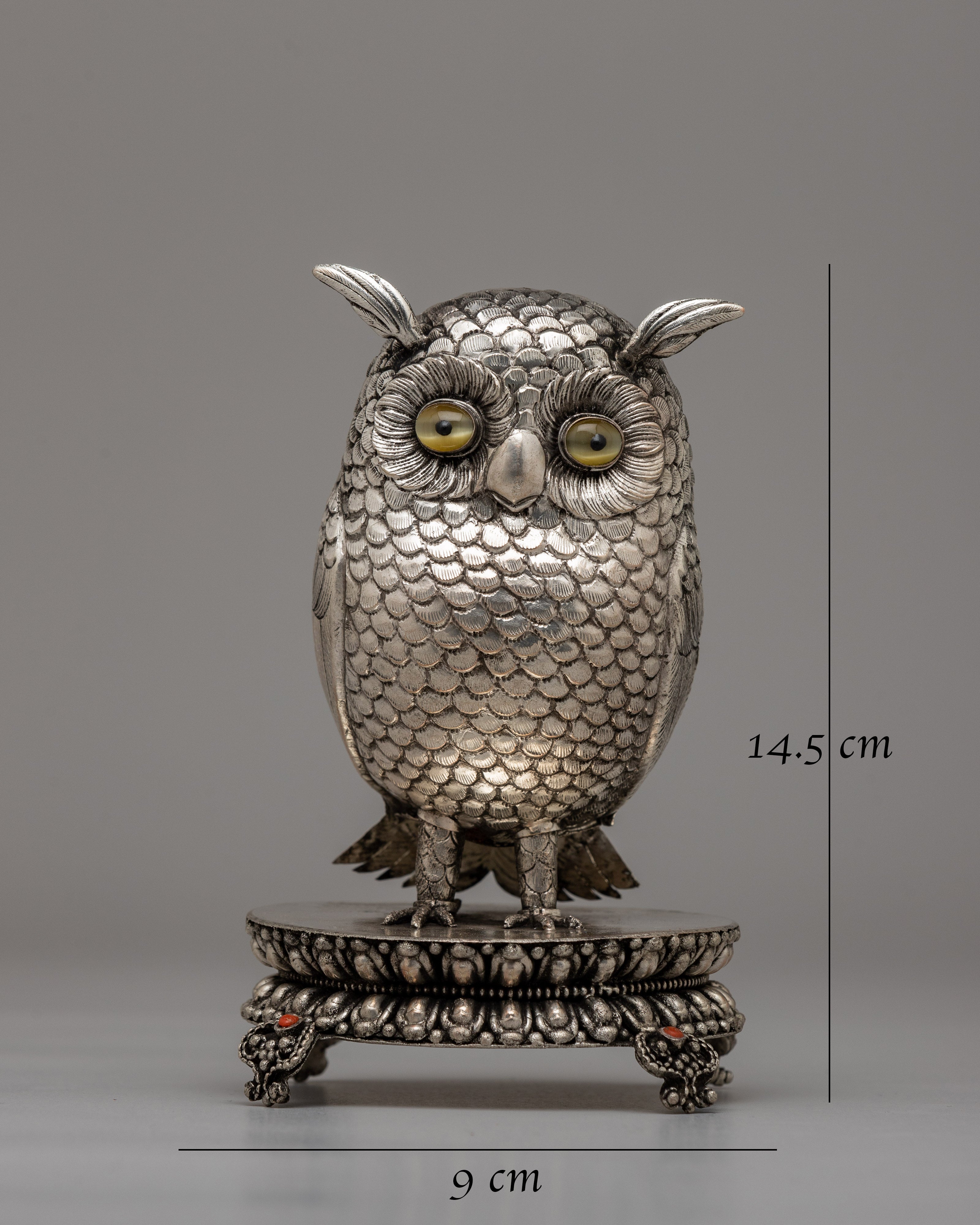 Set Of Owl Statue for Garden | Elegant Statues for Your Home or Garden