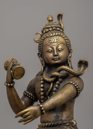 Shiva Bronze Statue | Icon of Divine Power and Cosmic Balance