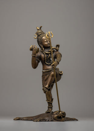 Shiva Bronze Statue | Icon of Divine Power and Cosmic Balance