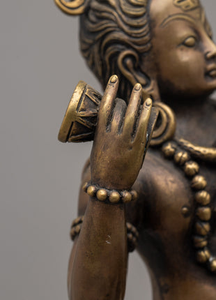 Shiva Bronze Statue | Icon of Divine Power and Cosmic Balance