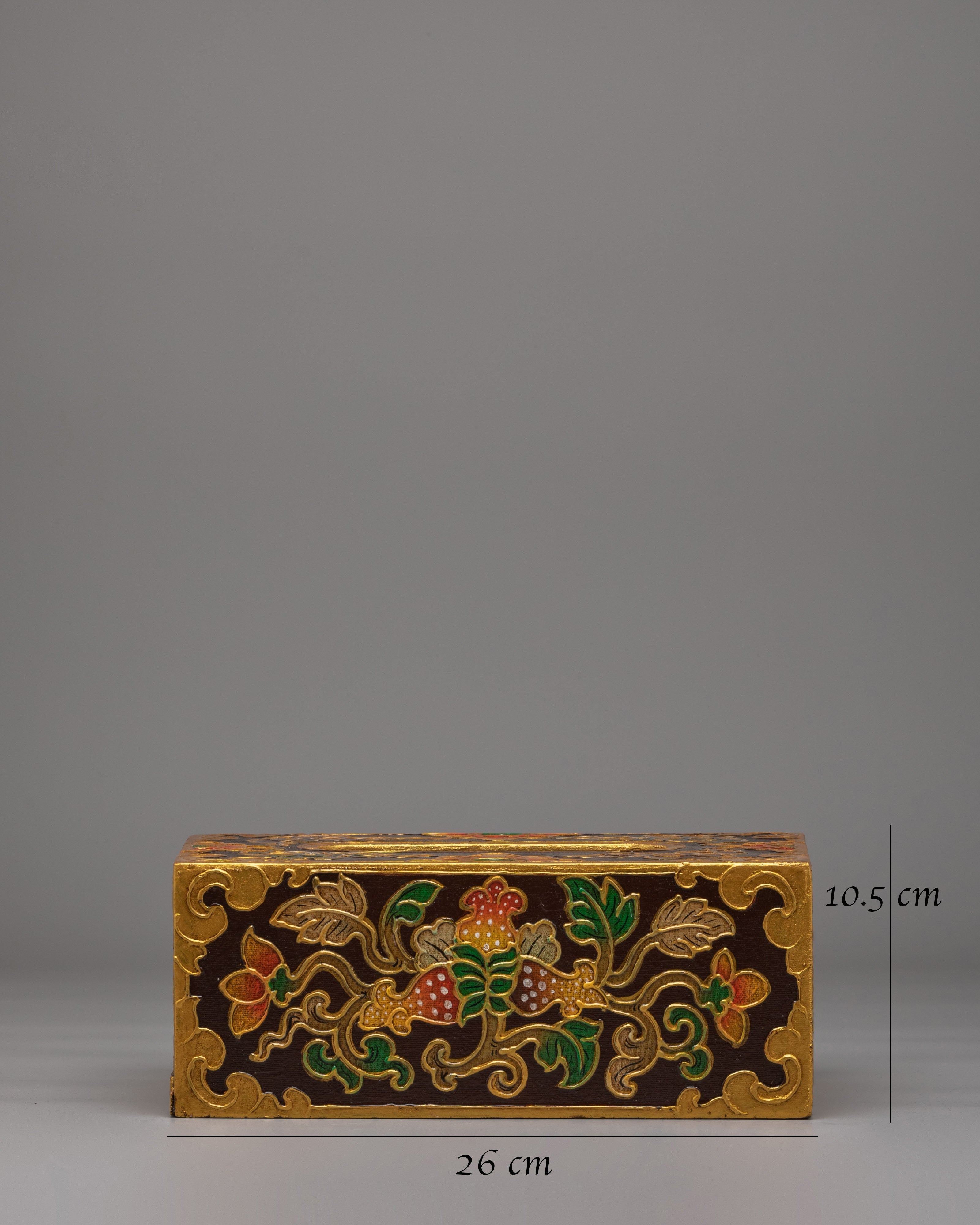Himalayan Tissue Holder |  Floral Motif Tissue Box