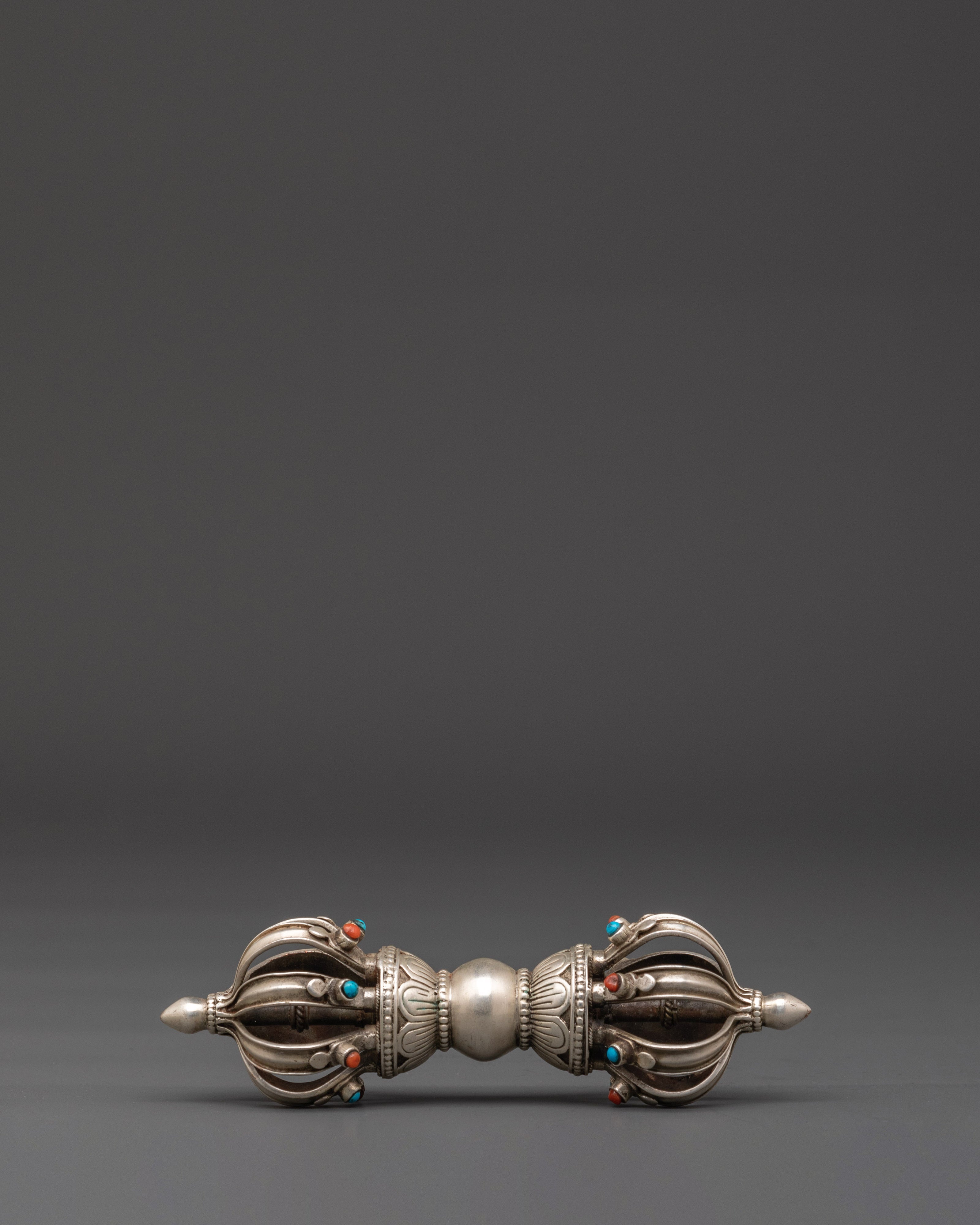 Buddhist Bronze Bell and Vajra Set | Ritual Tool For Meditation