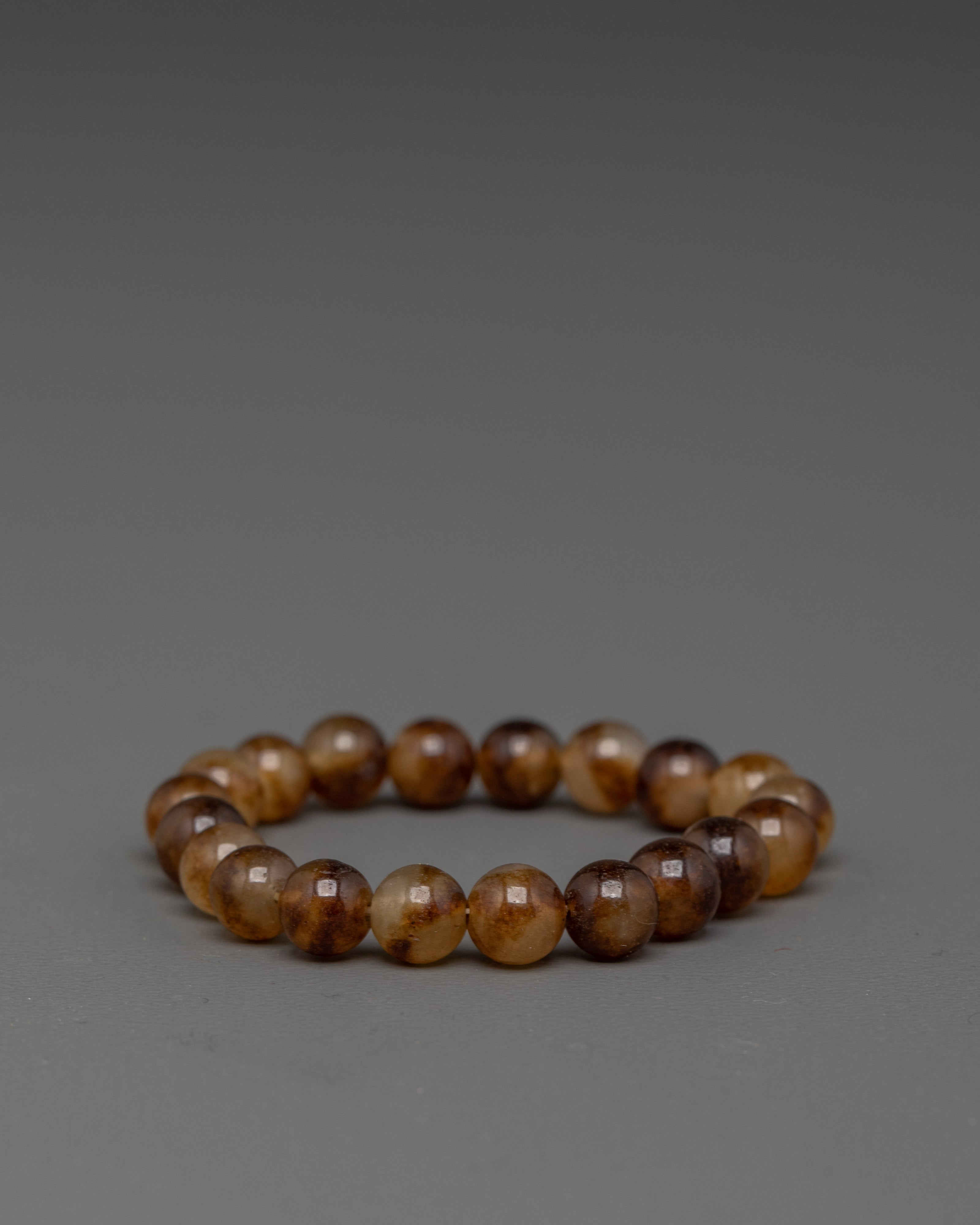 Handmade Brown Beads Bracelet | Earthy Toned Beaded Jewelry
