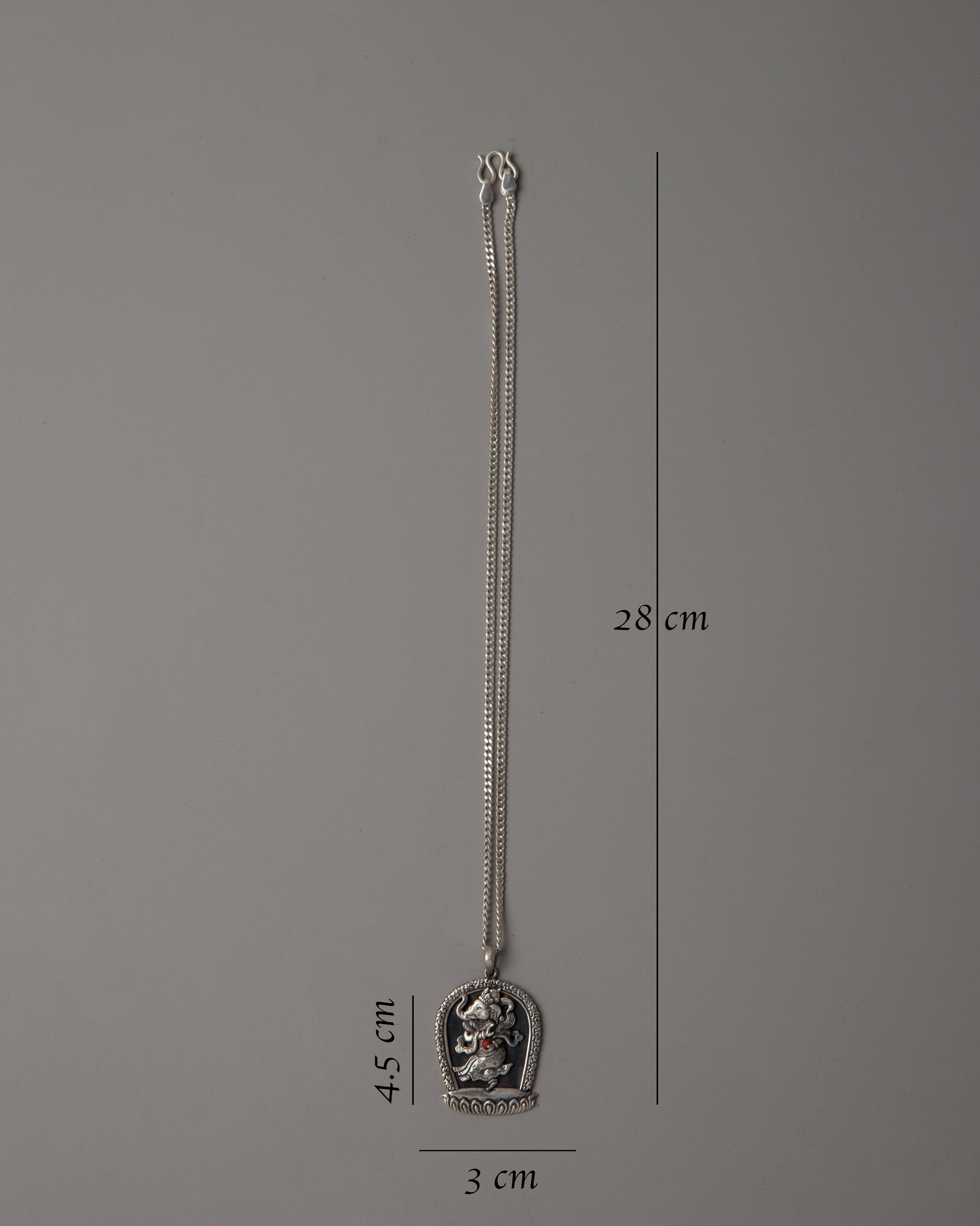 Silver Hindu Necklace | Symbolic Elegance for Everyday Wear