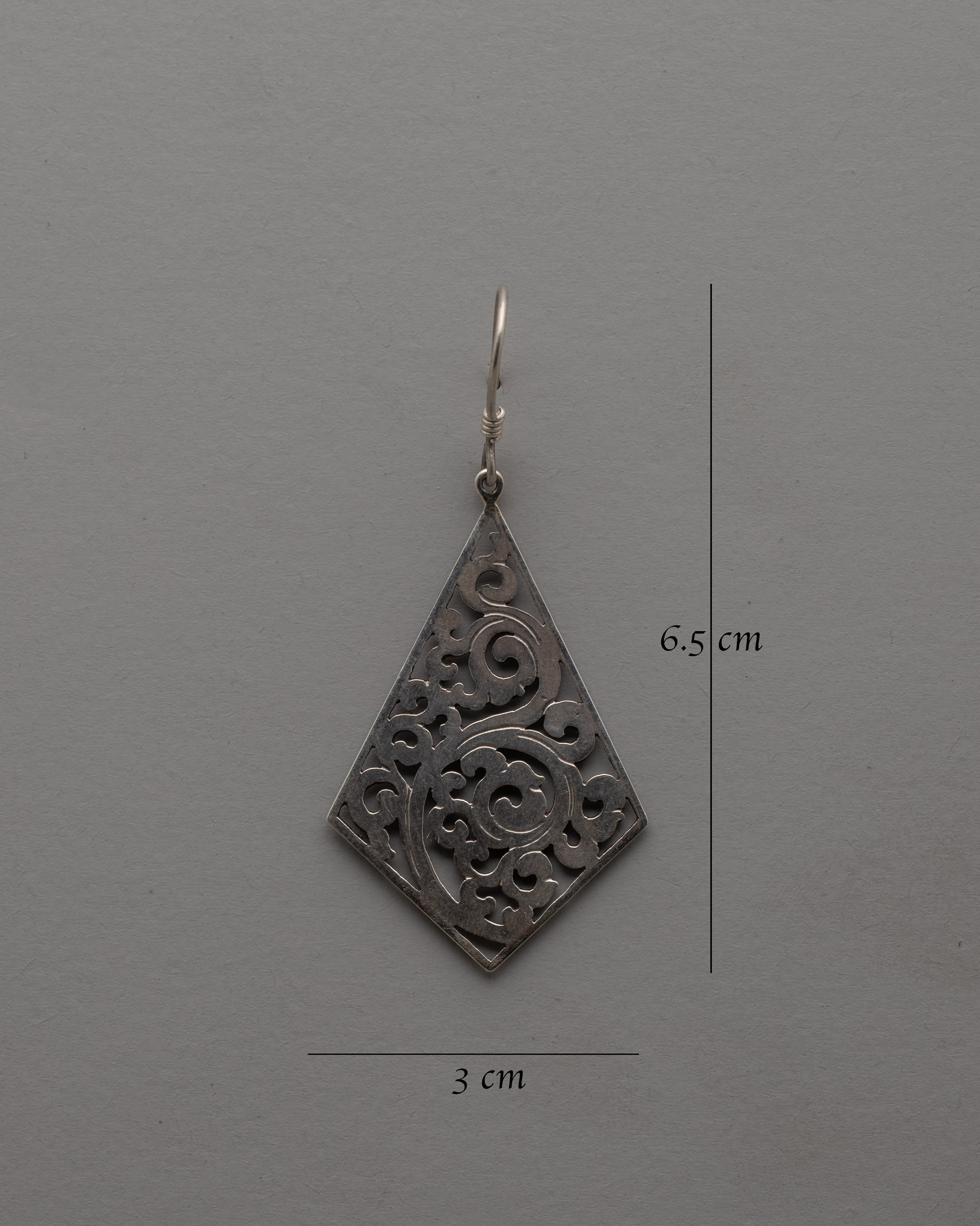 Silver Ear Rings Set | Perfect Harmony of Grace and Glamour