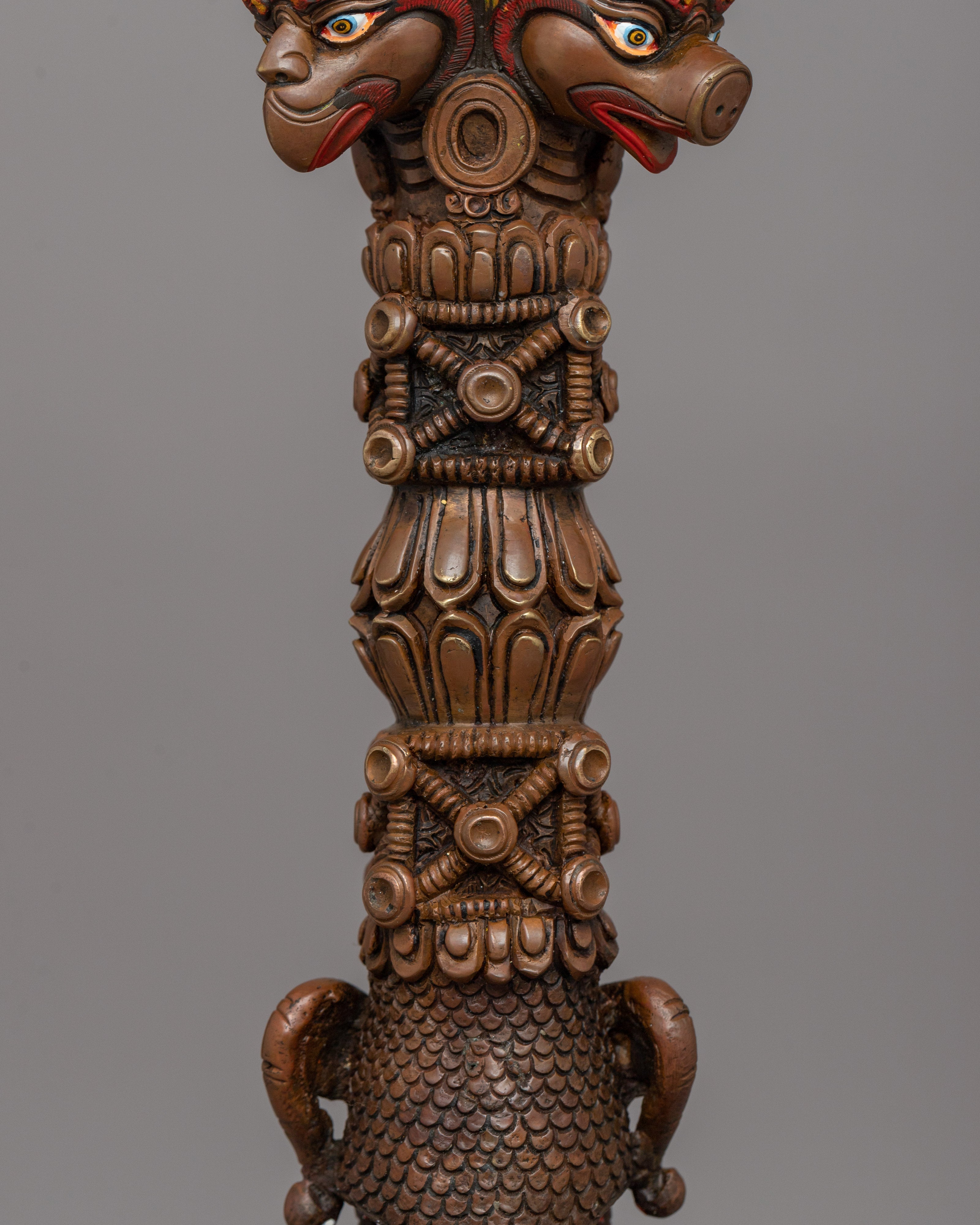 Spiritual Phurba Ritual Knife | Handcrafted Tibetan Sacred Dagger