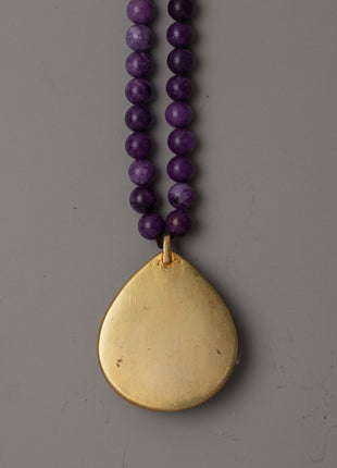 Amethyst Bead Necklace | Radiant Beauty with Spiritual Significance
