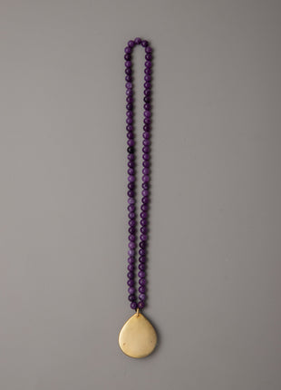 Amethyst Bead Necklace | Radiant Beauty with Spiritual Significance