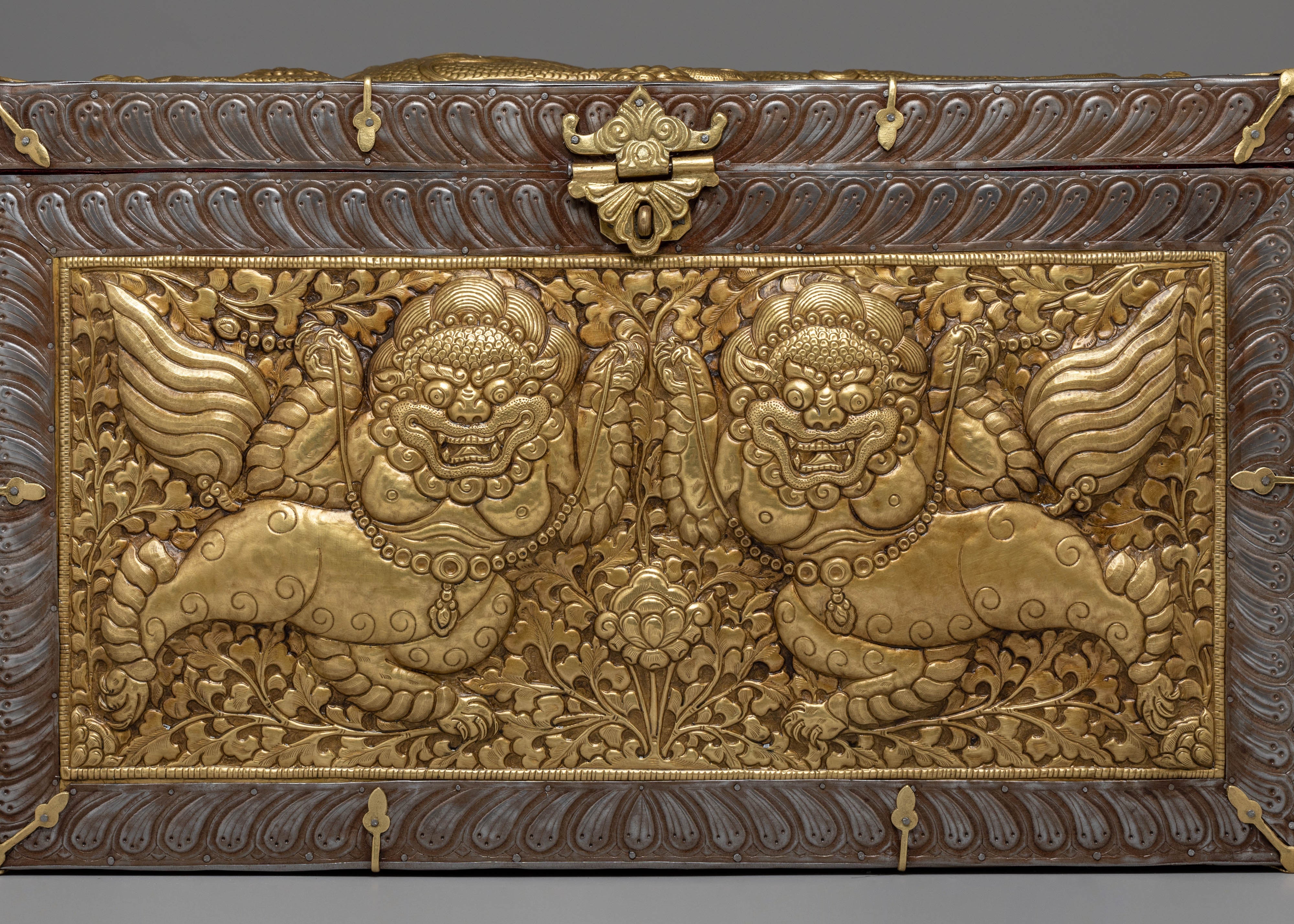 Handcrafted Tibetan Treasure Box | Copper Artwork