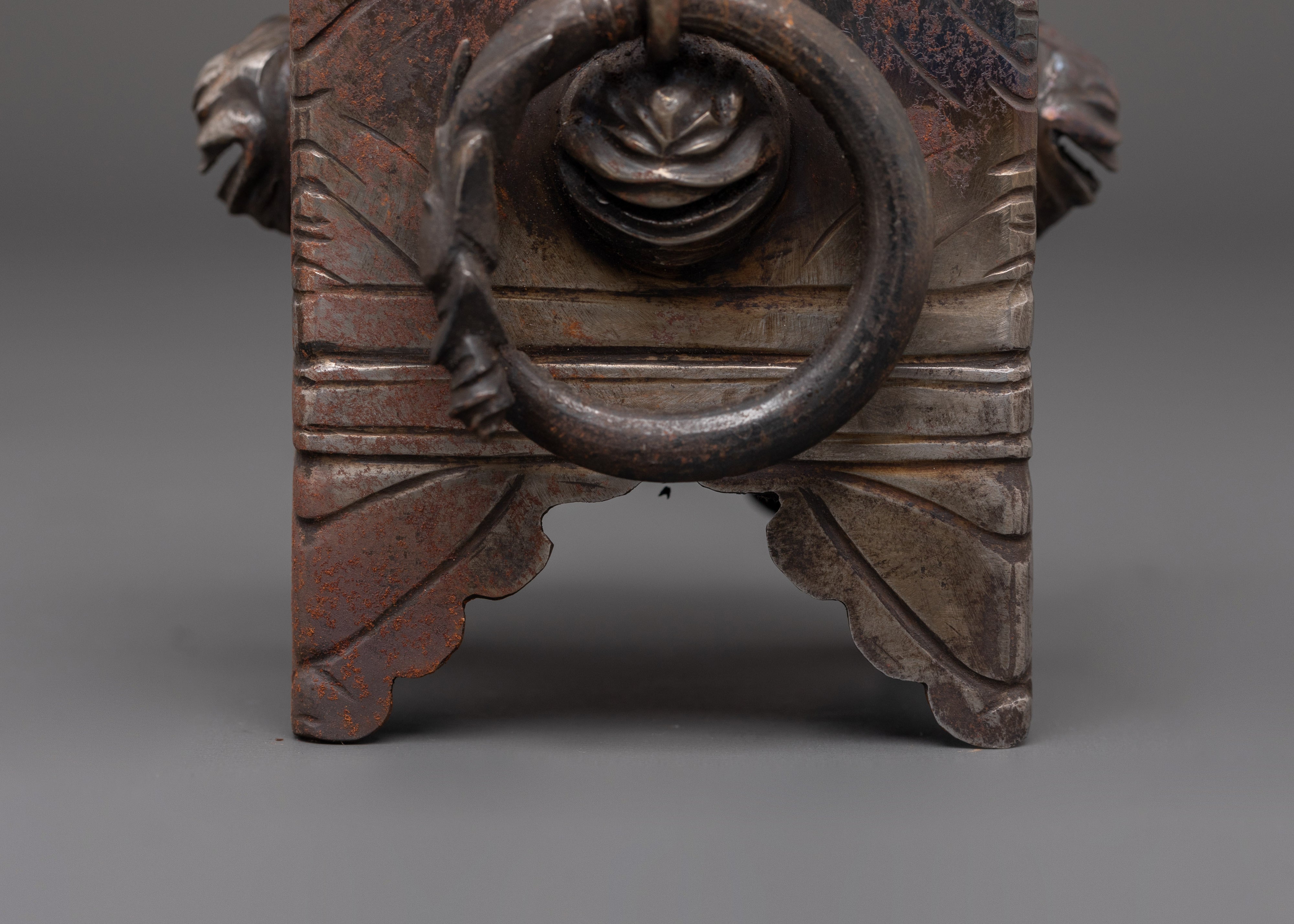 Handcrafted Tibetan Incense Burner  | Ritual Burner for Meditation