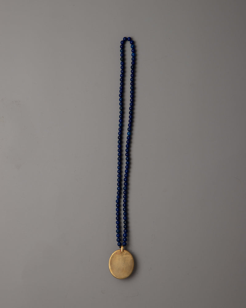 Lapis Lazuli Necklace Beads | Handmade Pendent Gifts