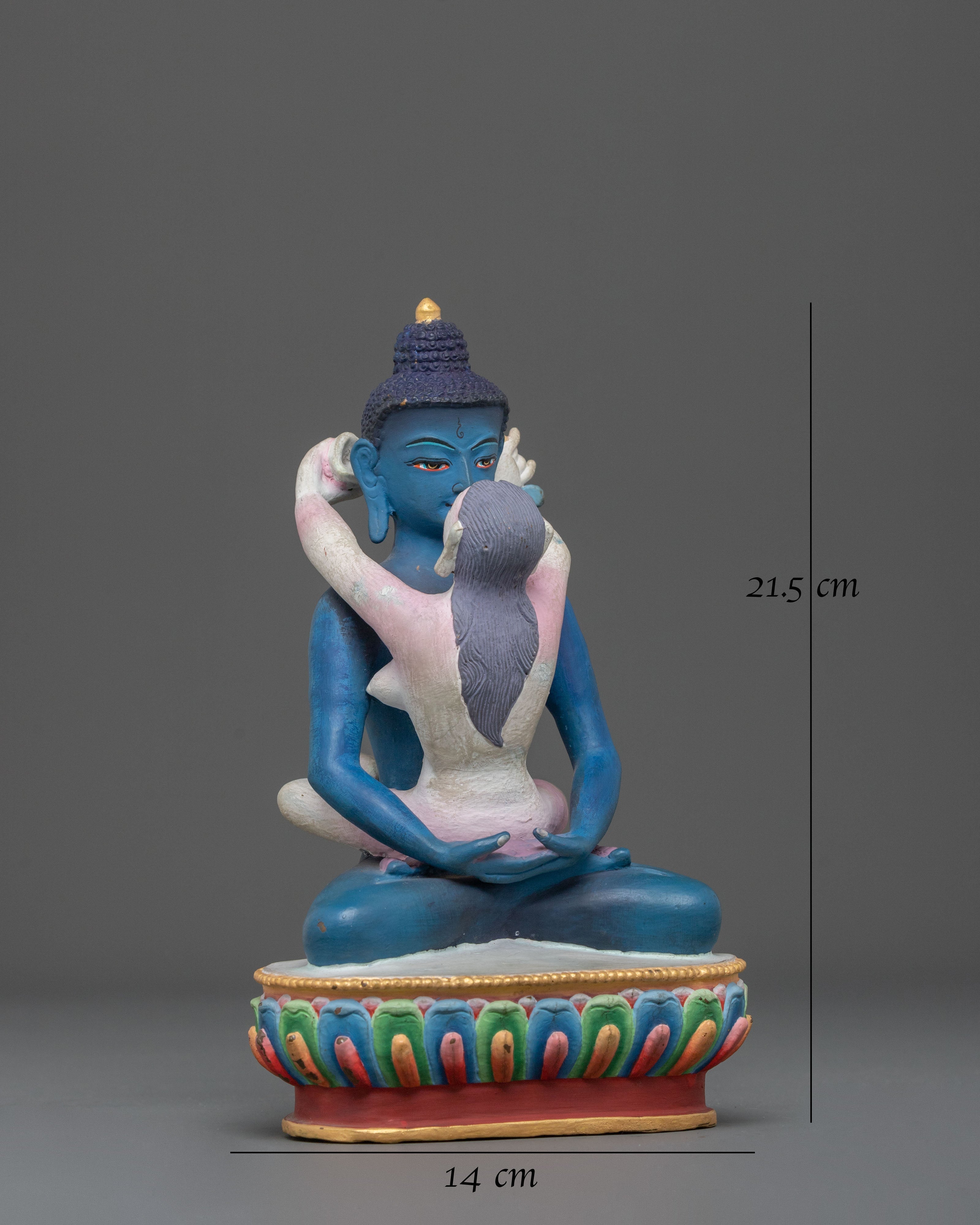 Samantabhadra with Consort Buddhist Statue | Embodiment of Primordial Purity