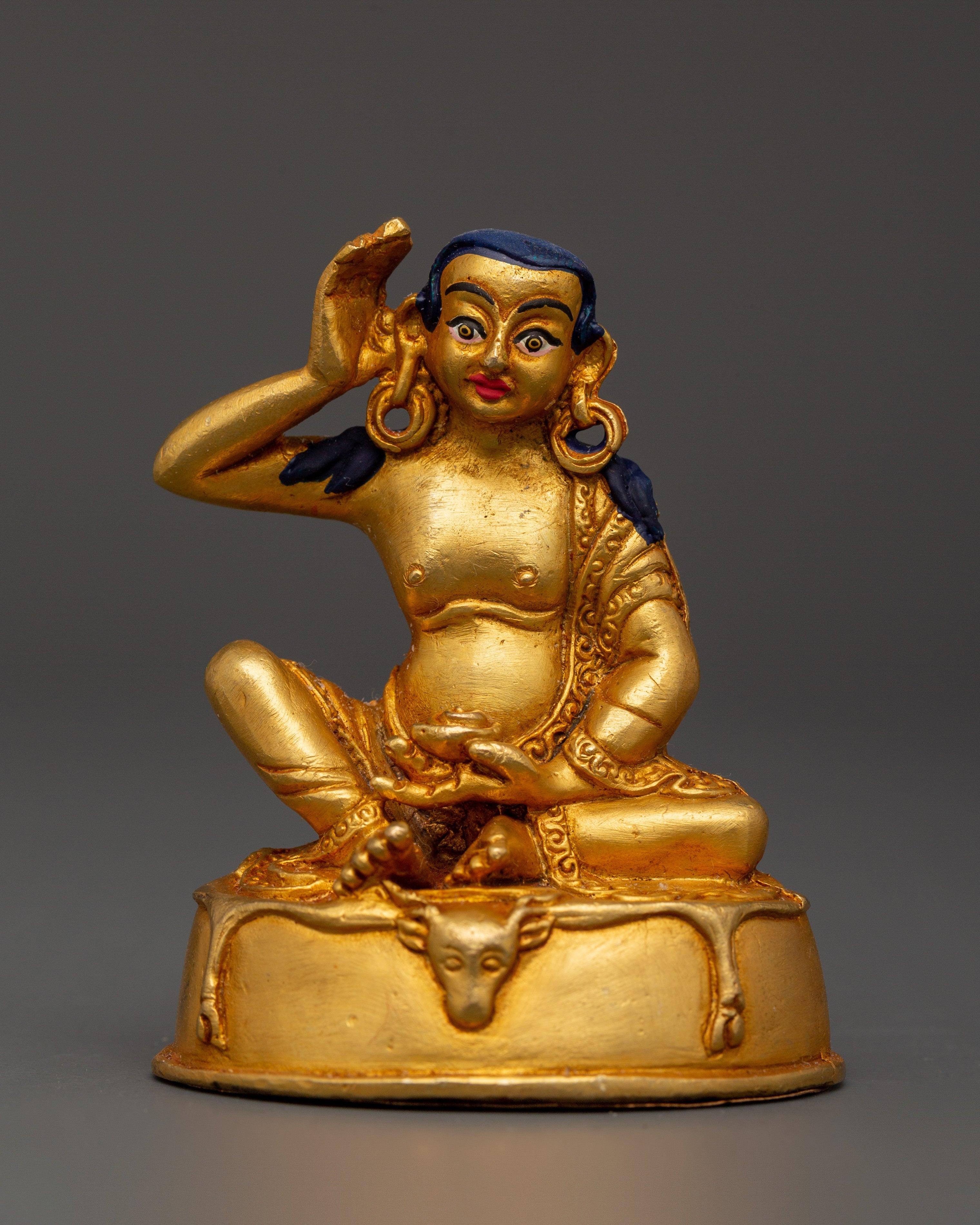 Milarepa Copper Statue | Tibetan Master