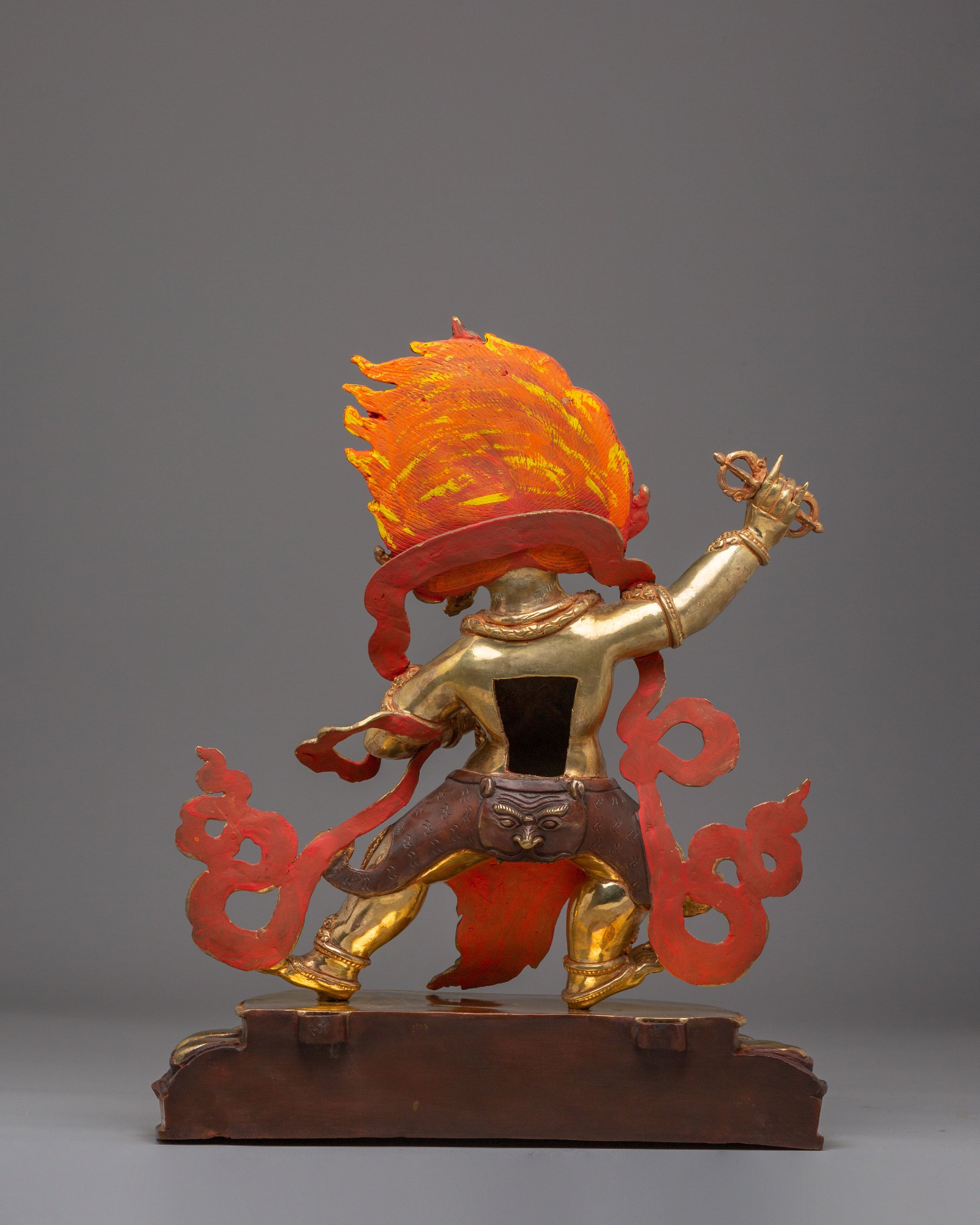 Vajrapani Handcrafted Sculpture | The Protector and Guide of Gautama Buddha