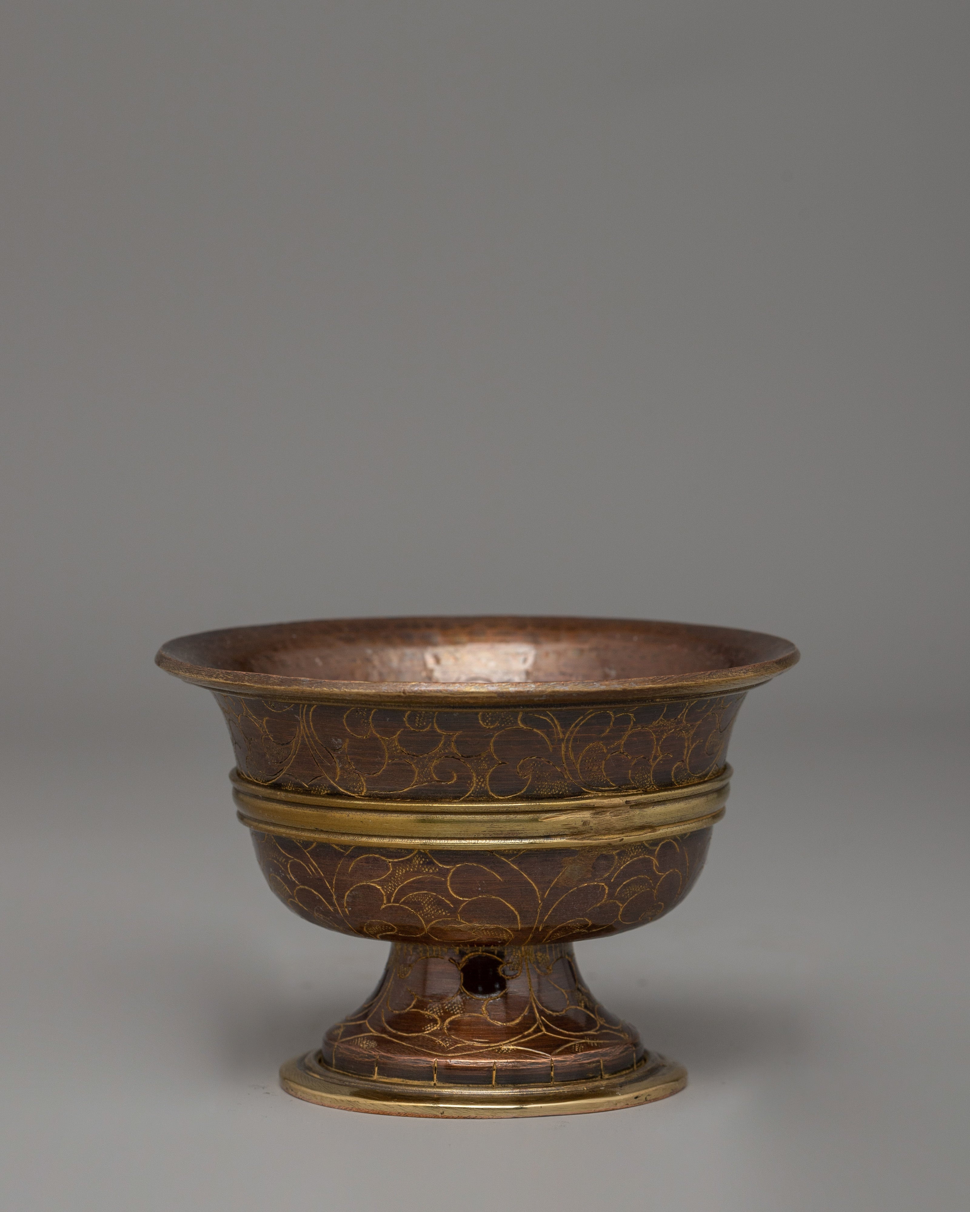Tibetan Offering Water Bowl Set | Altar, Meditation & Sacred Ritual Offerings