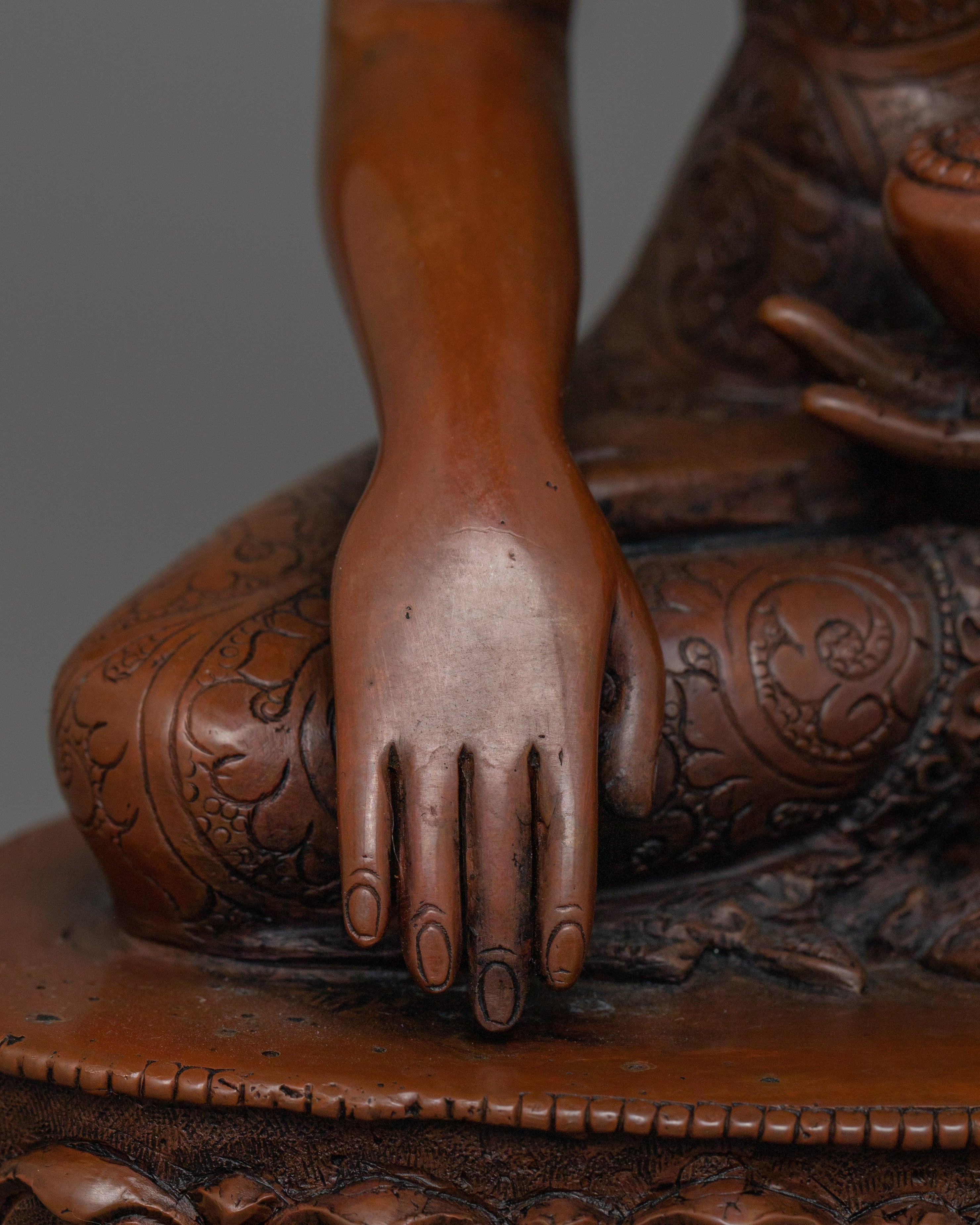 Shakyamuni in Dhyan Mudra | Tibetan Buddhist Ritual Art