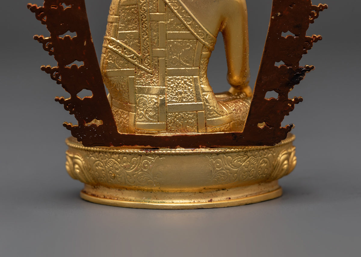 Sacred Himalayan Shakyamuni Buddha Statue | Peaceful Buddha Figurine for Meditation