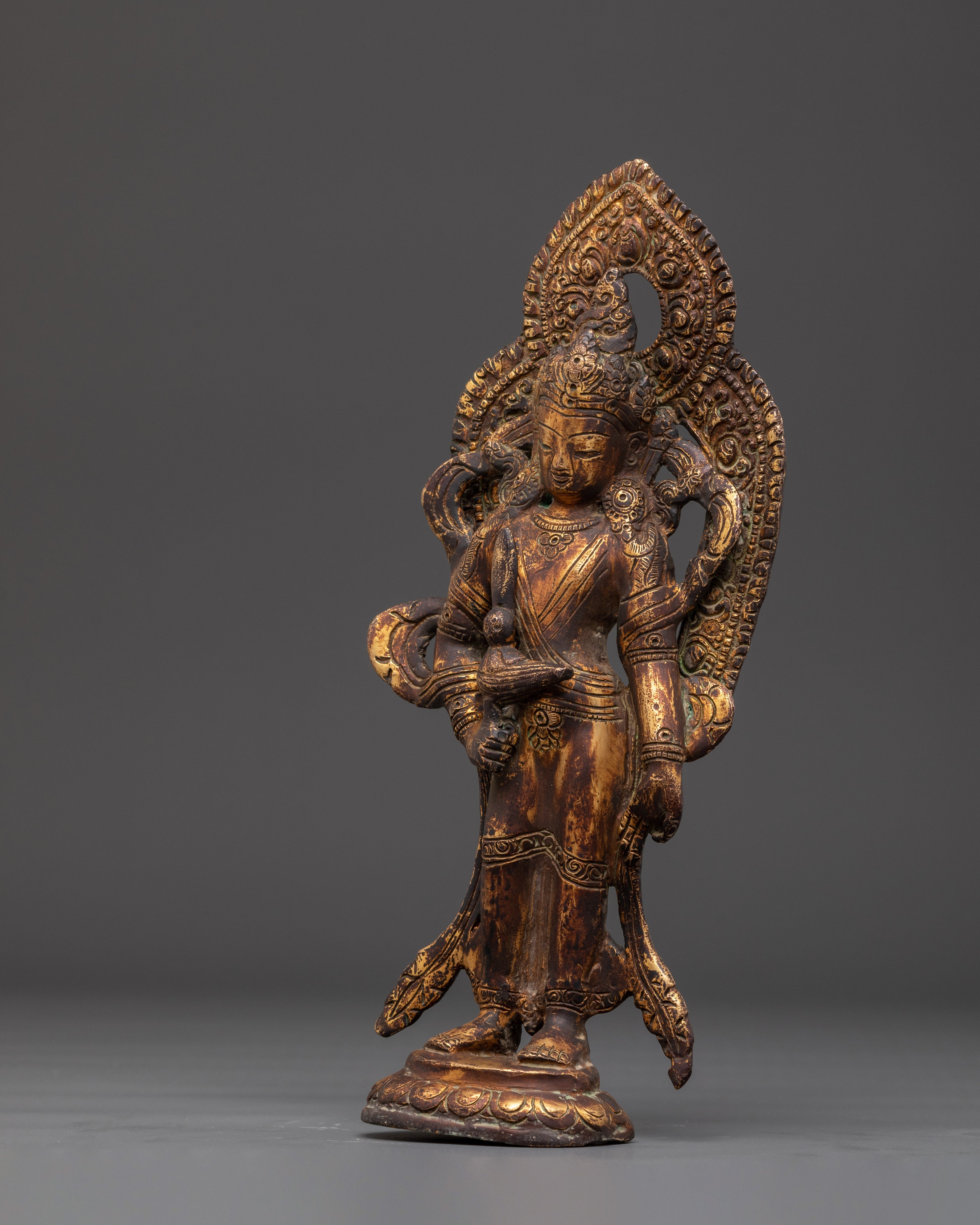 Statue of Standing Lokeshwor | Sacred Altar and Meditation Decor