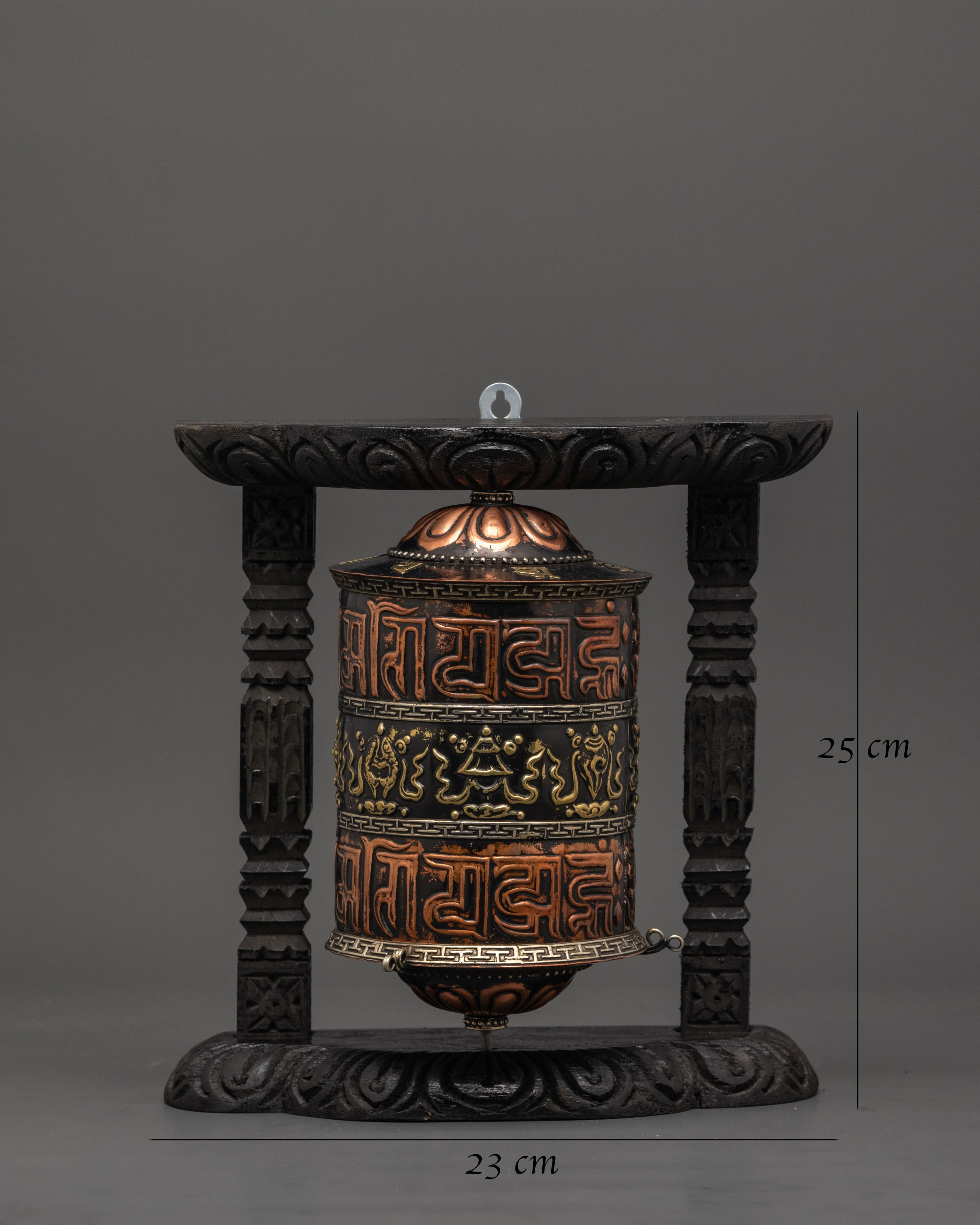 Sacred Buddhist Mantra Wheel | Tibetan Prayer Wheel