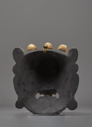Wooden Mask Mahakala | Channeling the Fierce Power of the Divine Protector