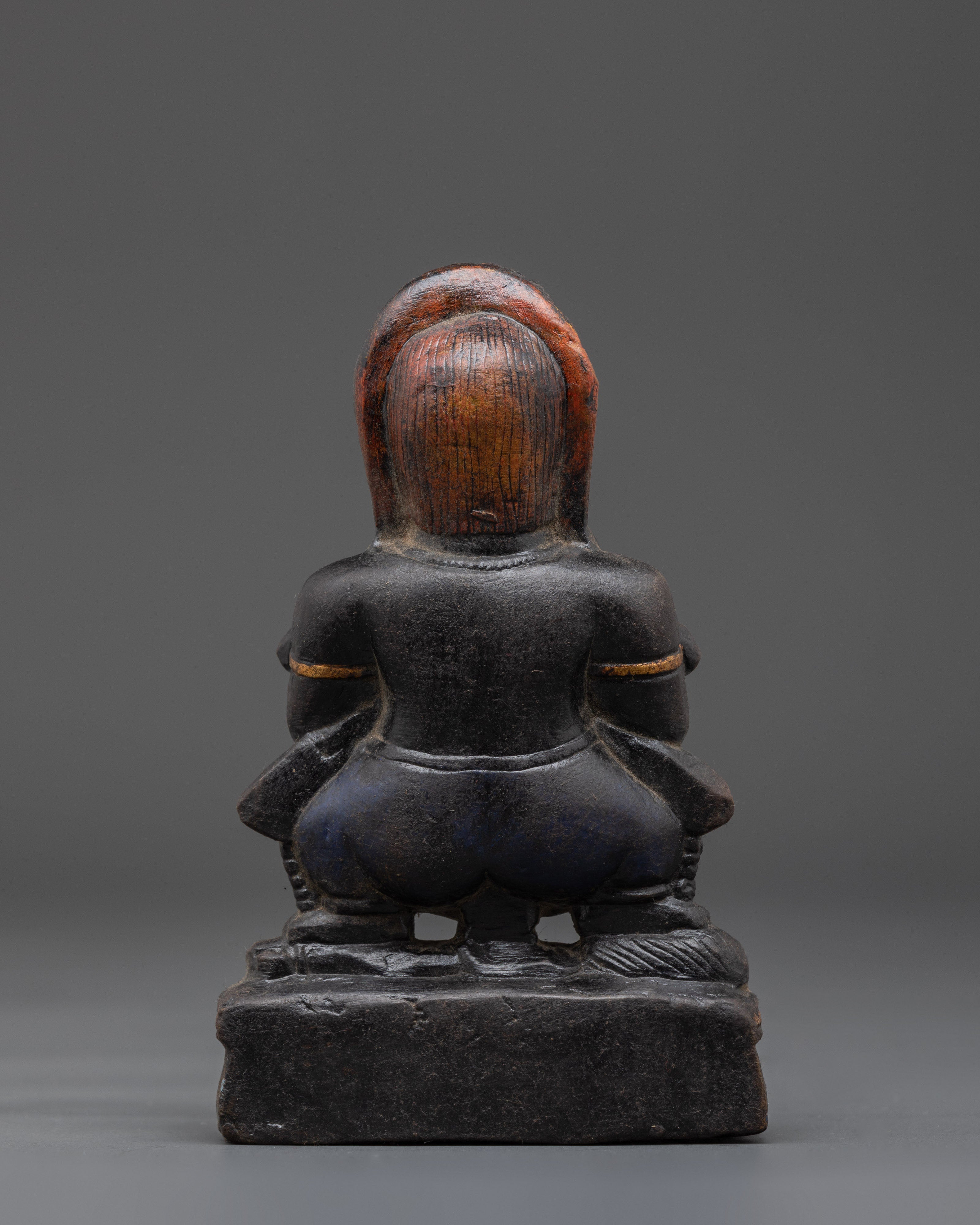 Wrathful Sakya Mahakala Sculpture | Protector Deity