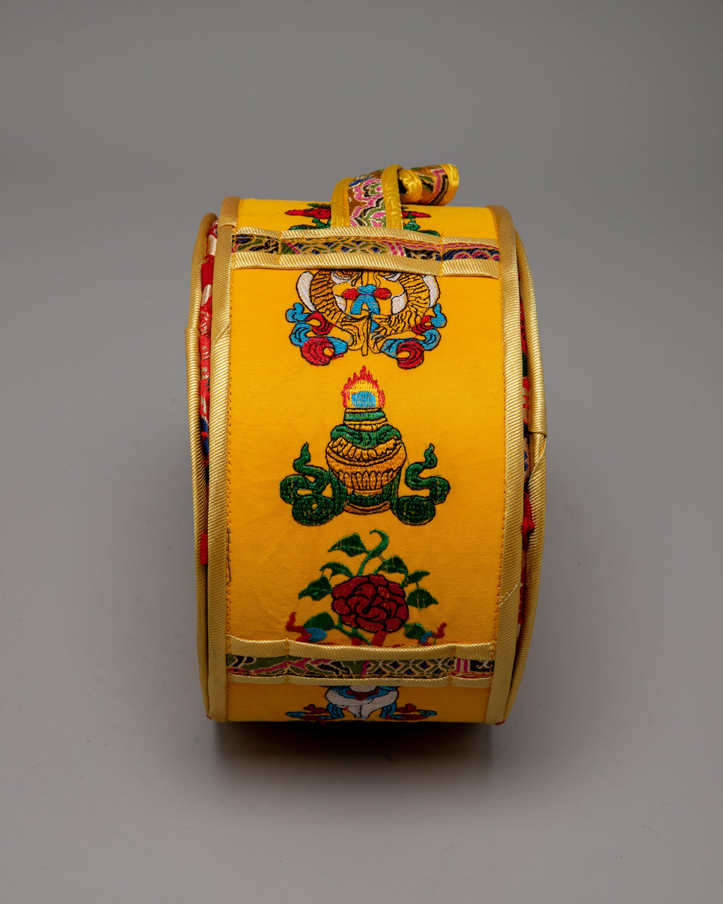 Tibetan Chod Damaru | Sacred Ritual Drum for Spiritual Practices and M