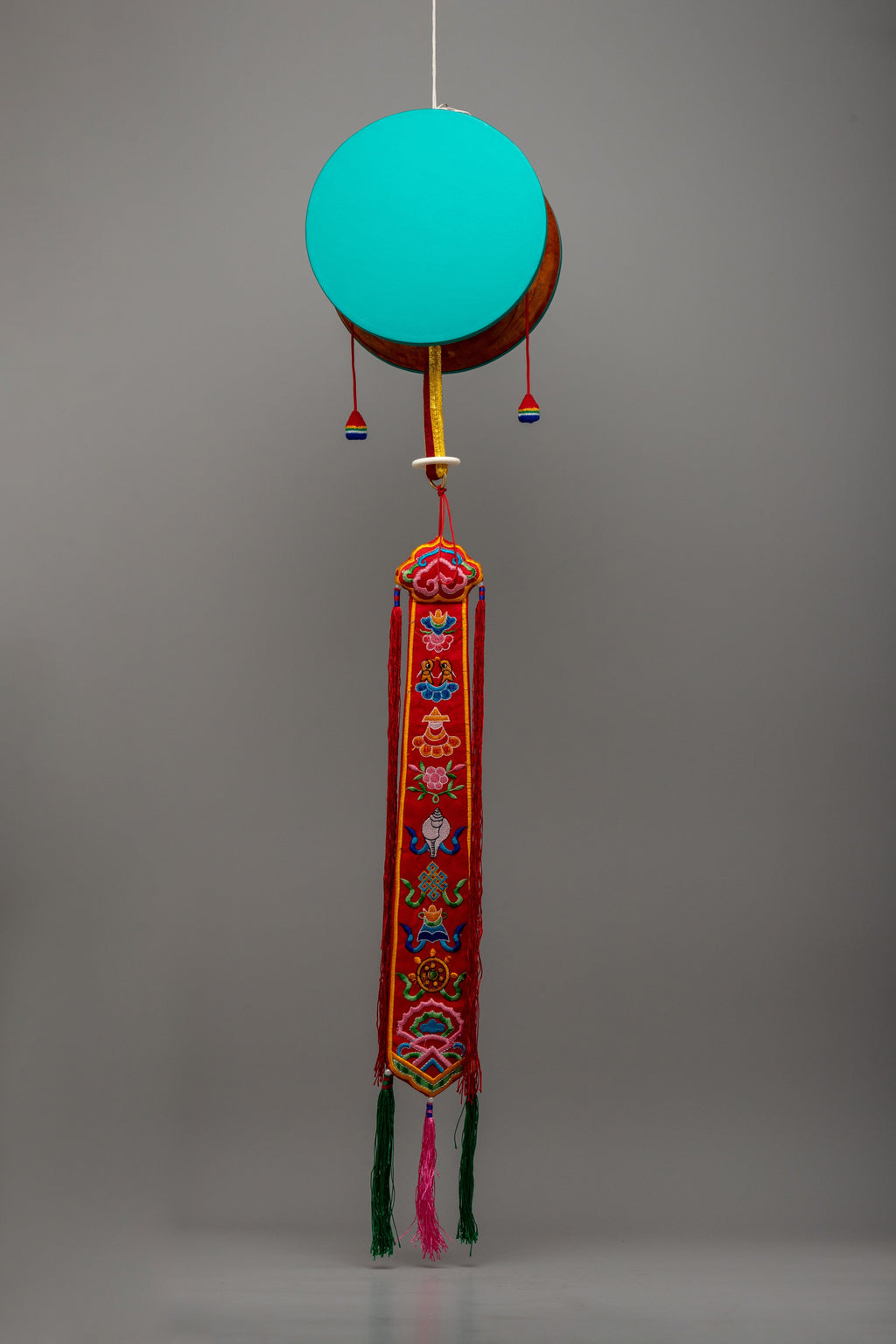 Tibetan Chod Damaru | Sacred Ritual Drum for Spiritual Practices and M