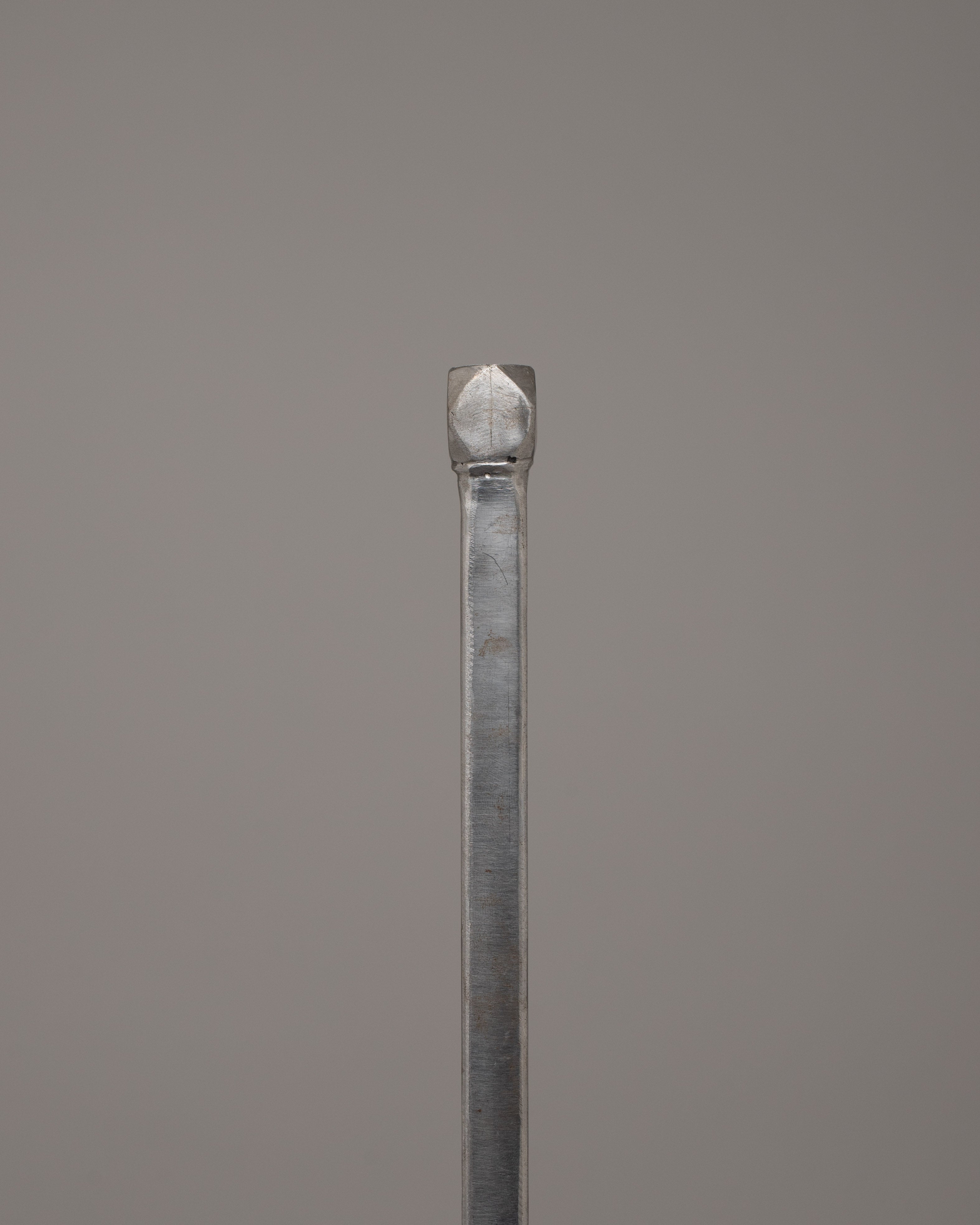 Buddhist Iron Axe | Ritual Khatvanga Axe