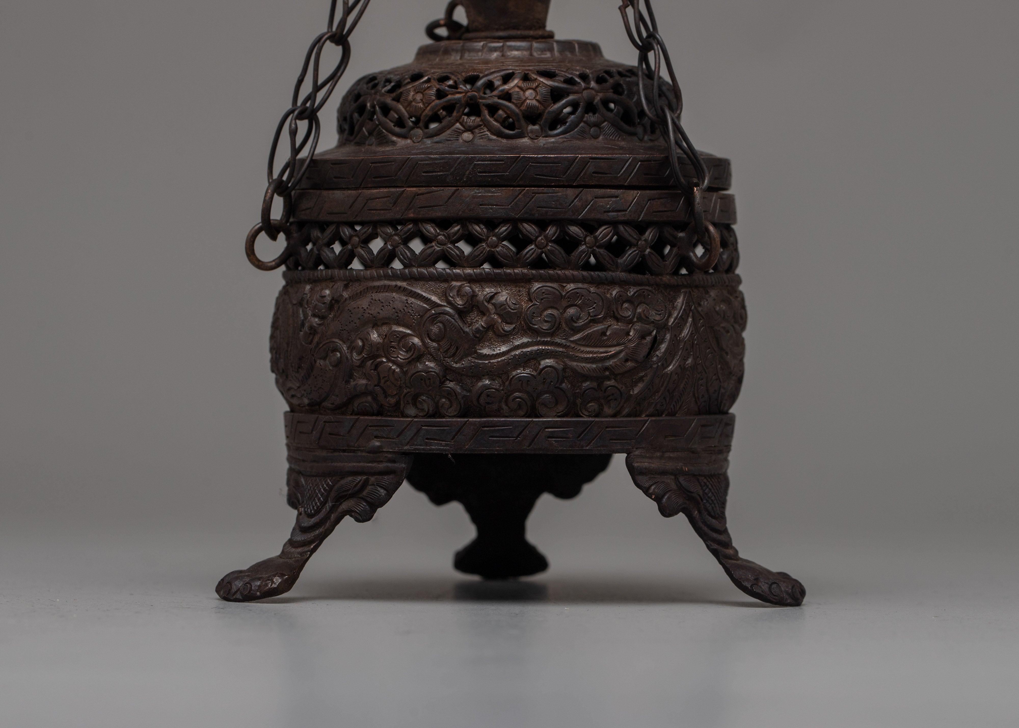 Tibetan Hanging Incense Burner | Elevating Spiritual Practices with Fragrant Offerings