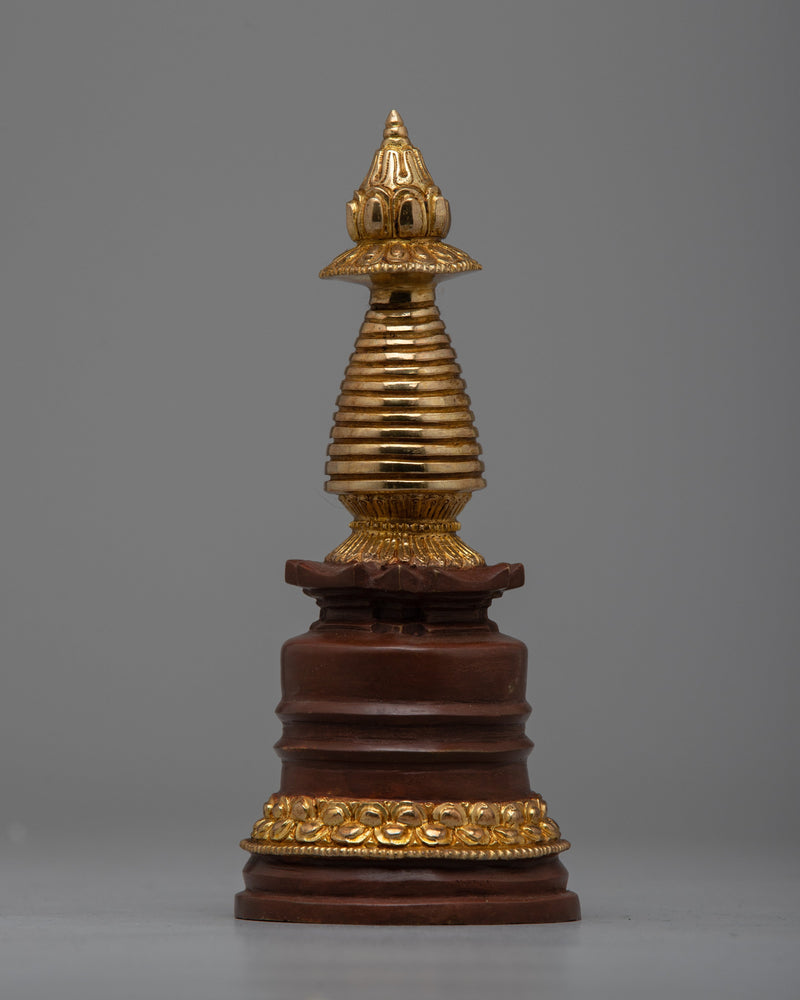 Traditional Stupa Statue | Perfect Buddhist Shrine for Enhancing Your Spiritual Practices