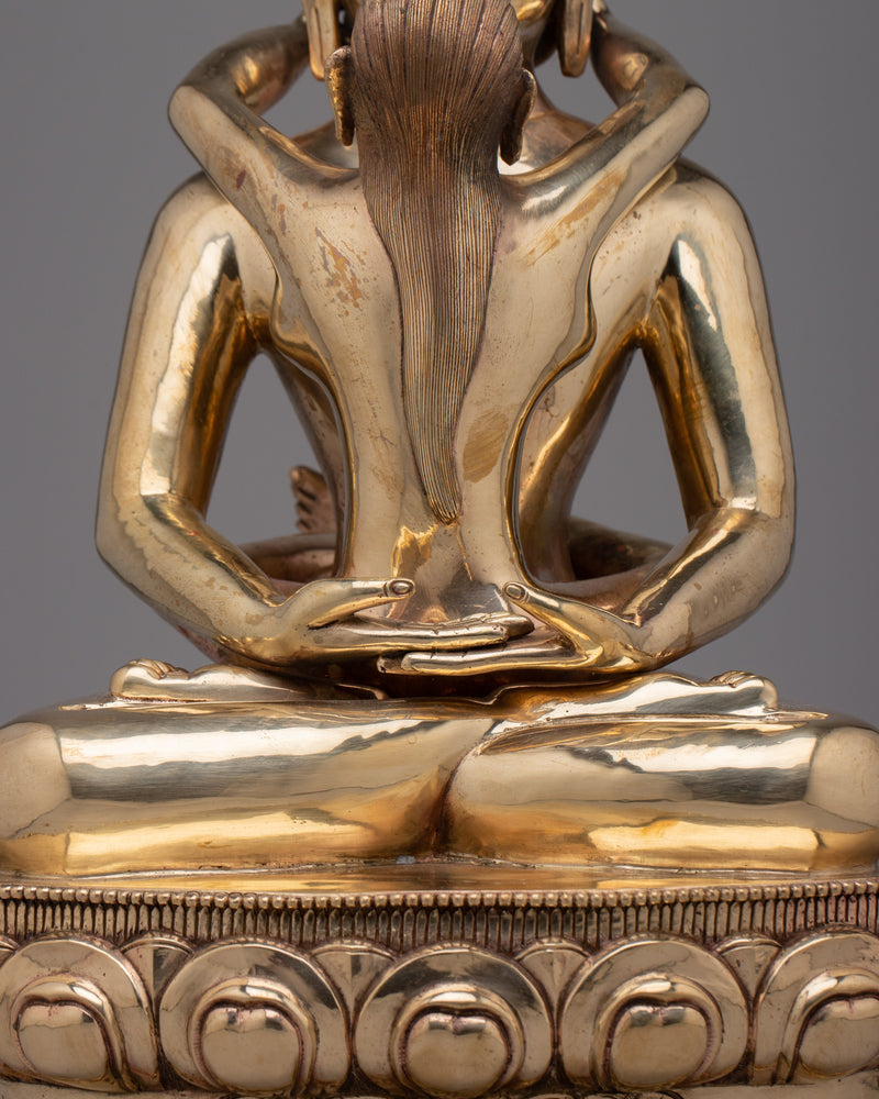 Samantabhadra Consort Statue | Buddhist Deity Couple for Spiritual and Decorative Use