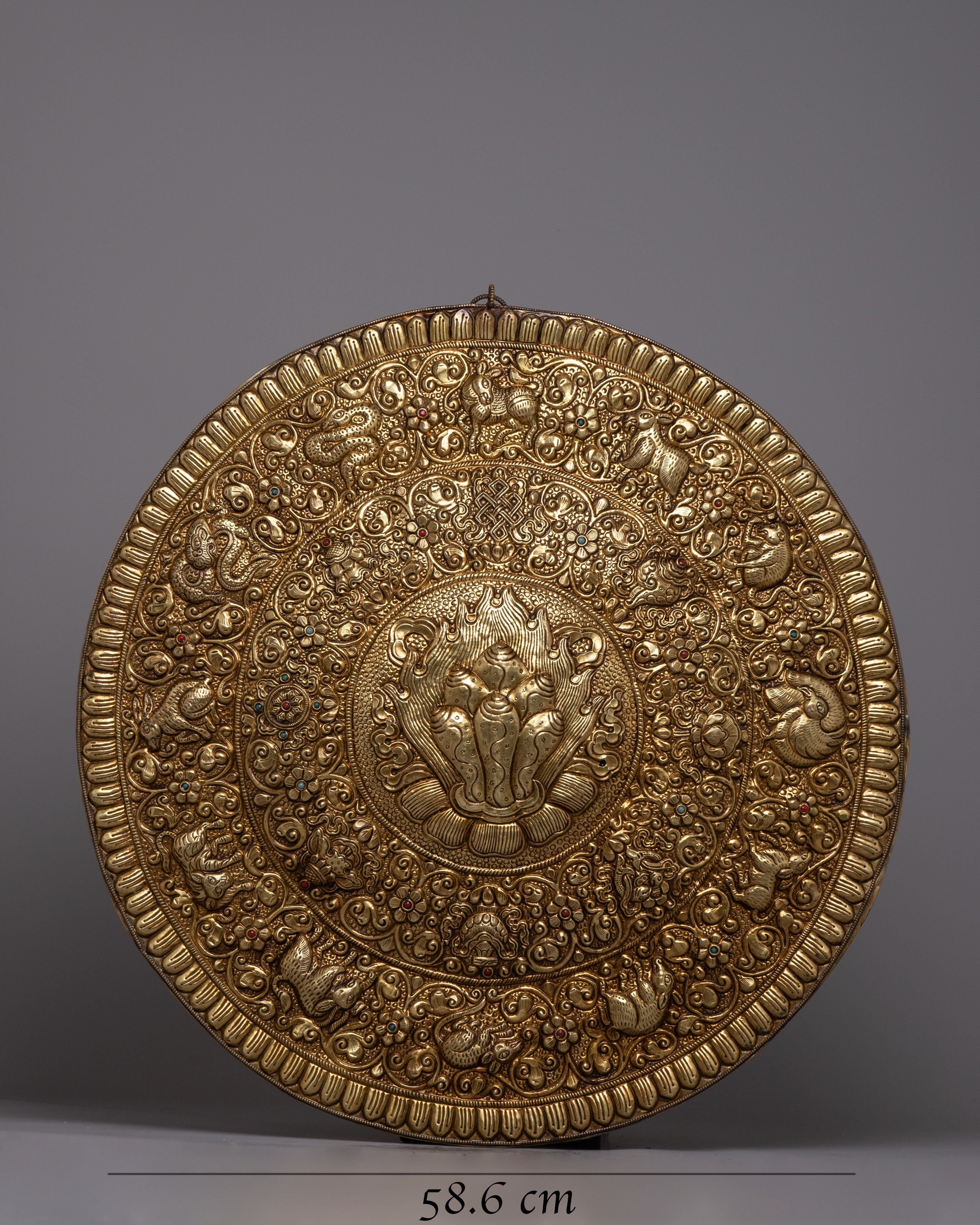 Norbu Mandala Hanging Wall Art | Elevate Your Space with Exquisite Craftsmanship and Symbolic Depth