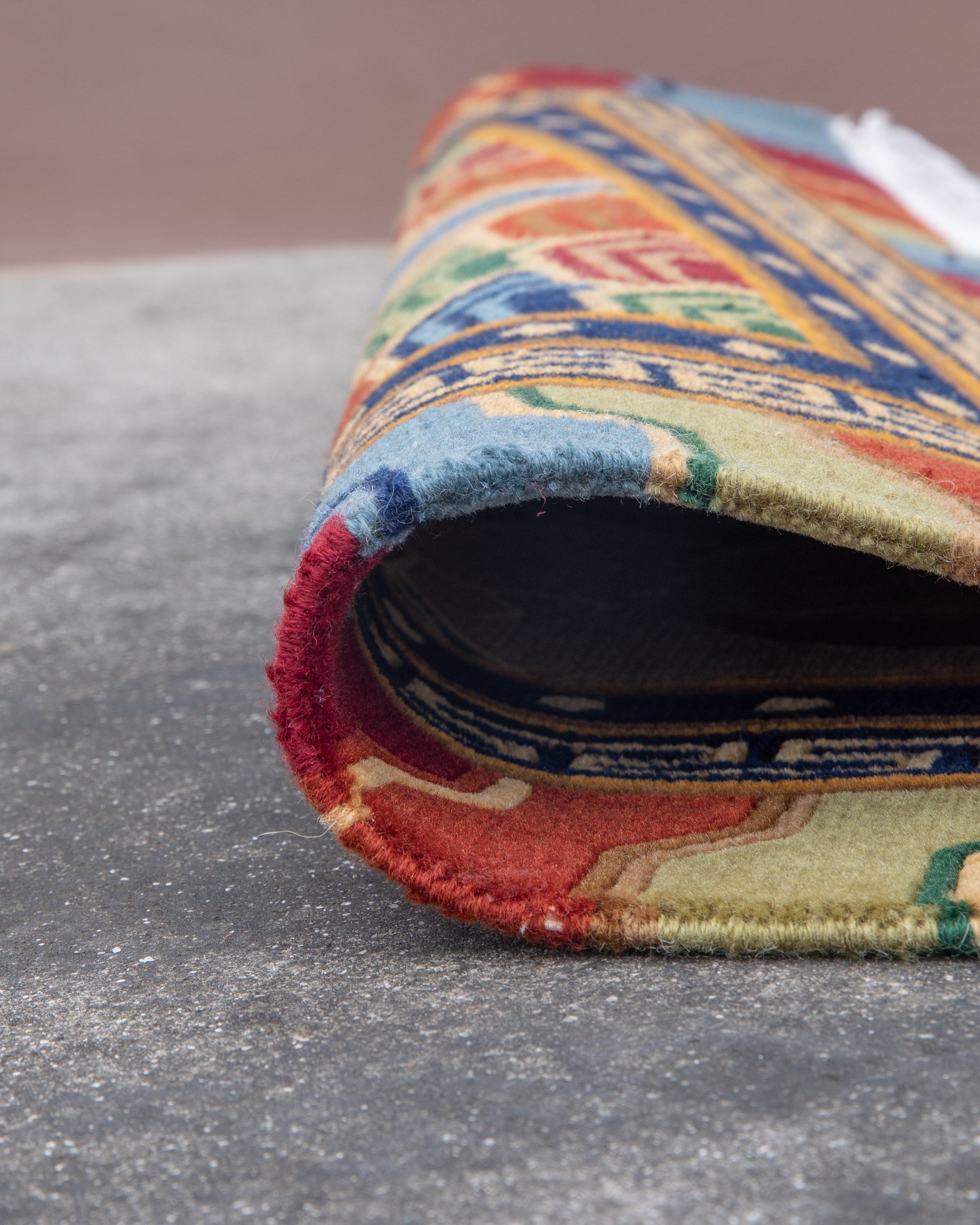 Tibetan Wool Carpet | Handwoven Himalayan Carpet