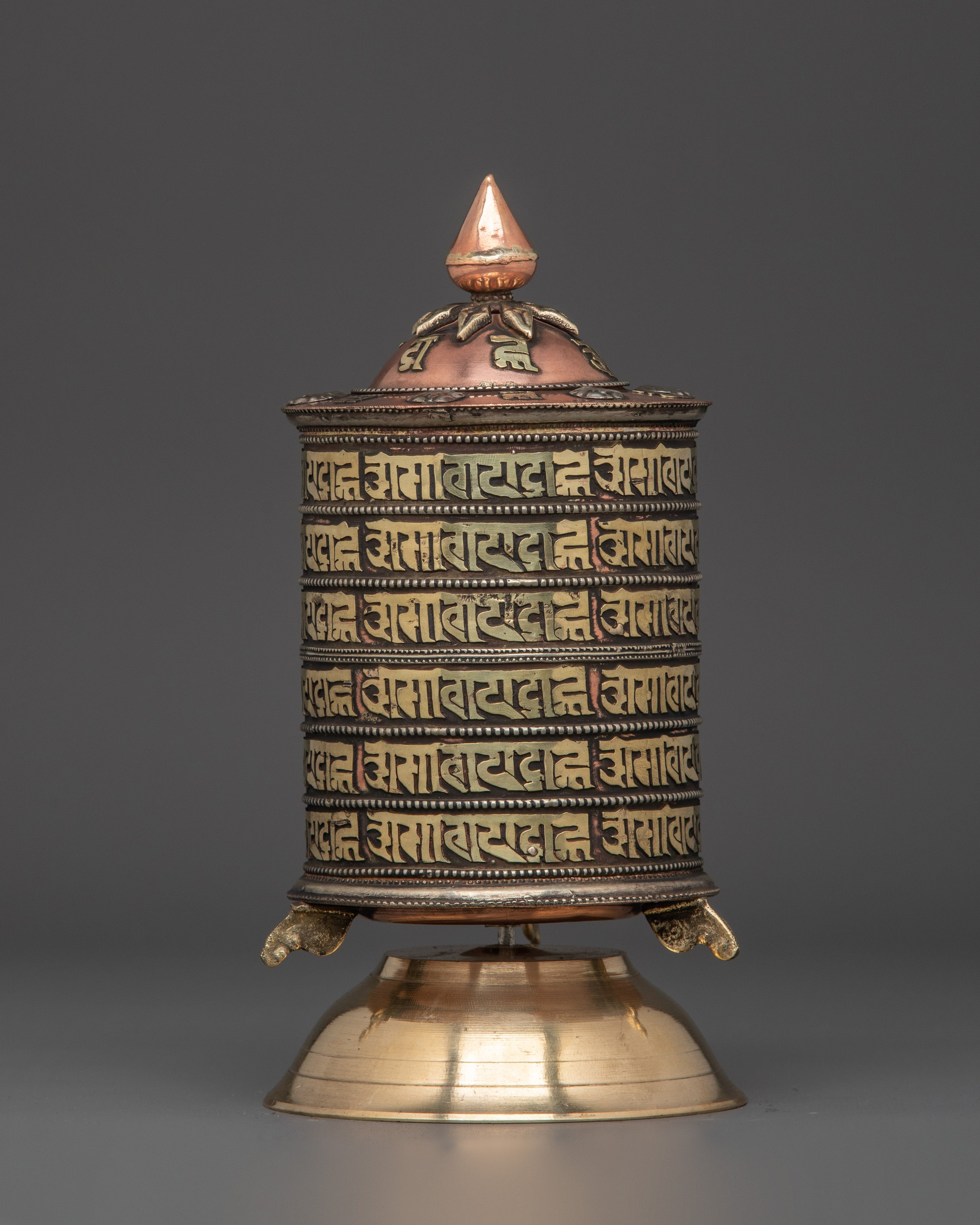 Meditation Ritual Wheel | Prayer Wheel for Spiritual Practices
