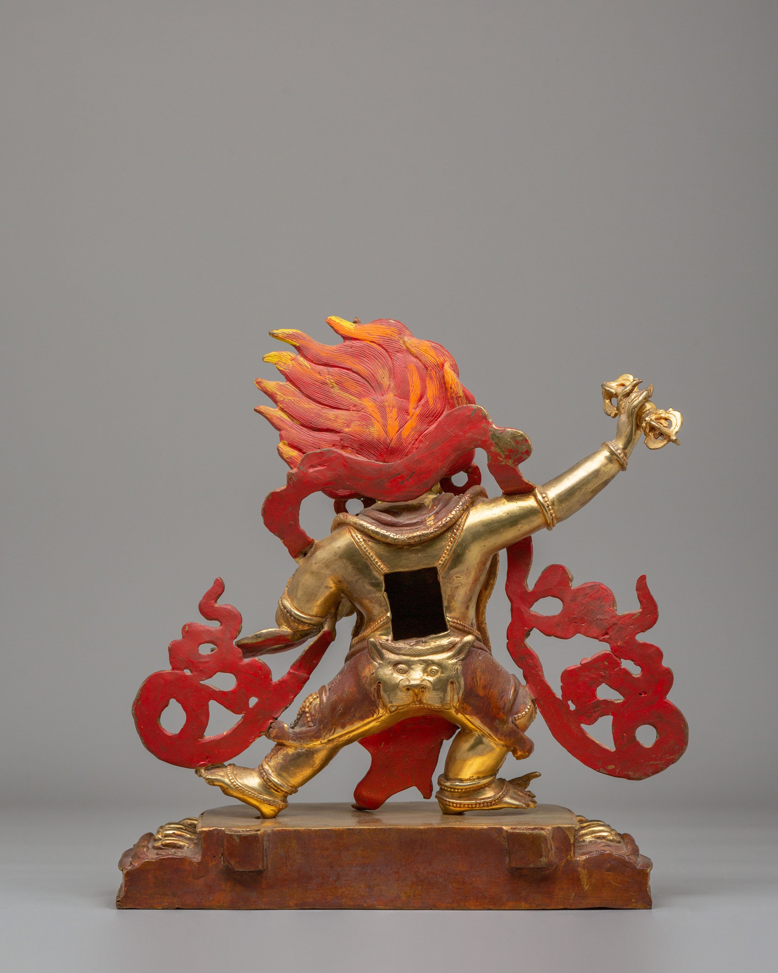 Traditional Vajrapani Spiritual Sculpture | Tibetan Buddha of Power